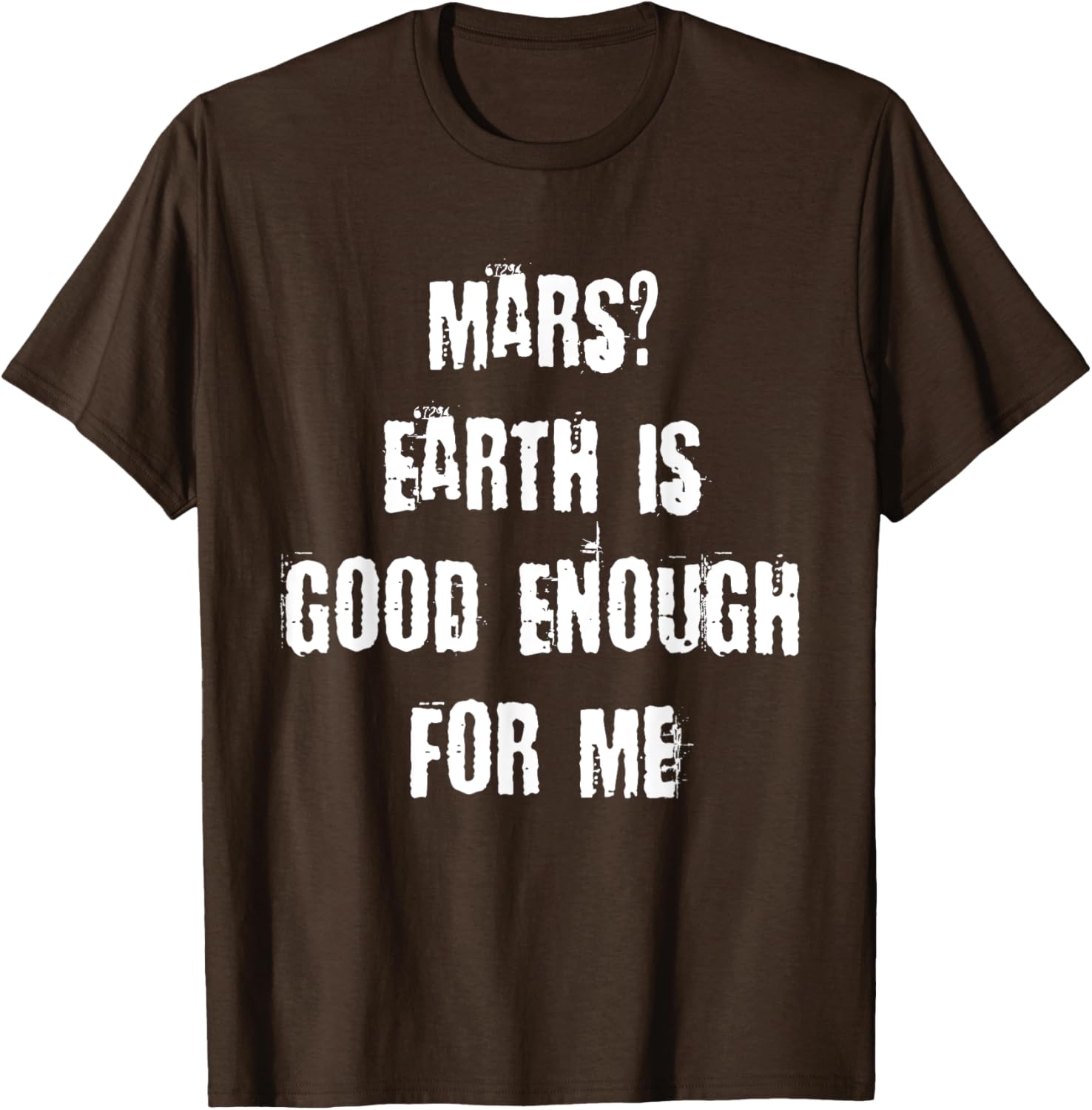 Funny Mars Earth T-Shirt for Space Lovers - Unique Casual Wear - 2