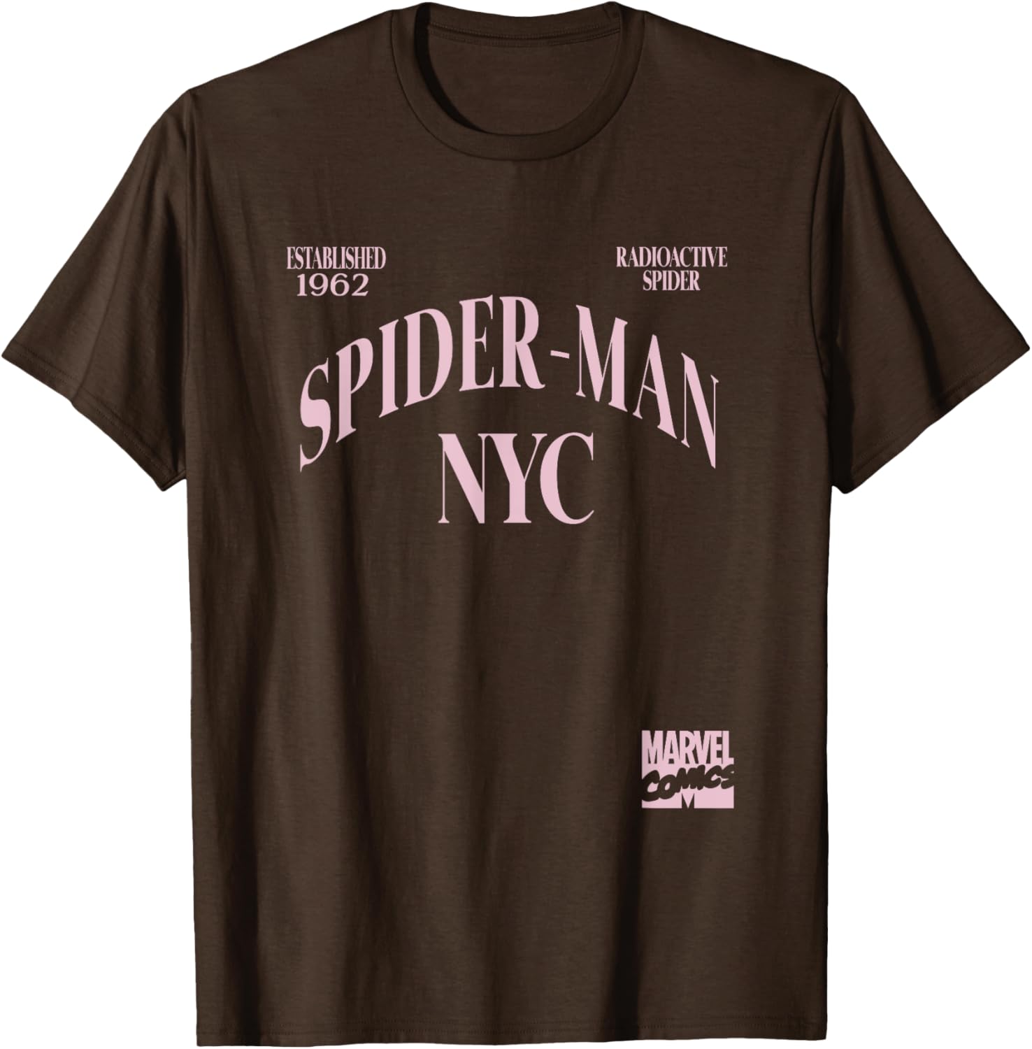 Marvel Comics Spider-Man NYC Vintage Radioactive T-Shirt for Fans - 1