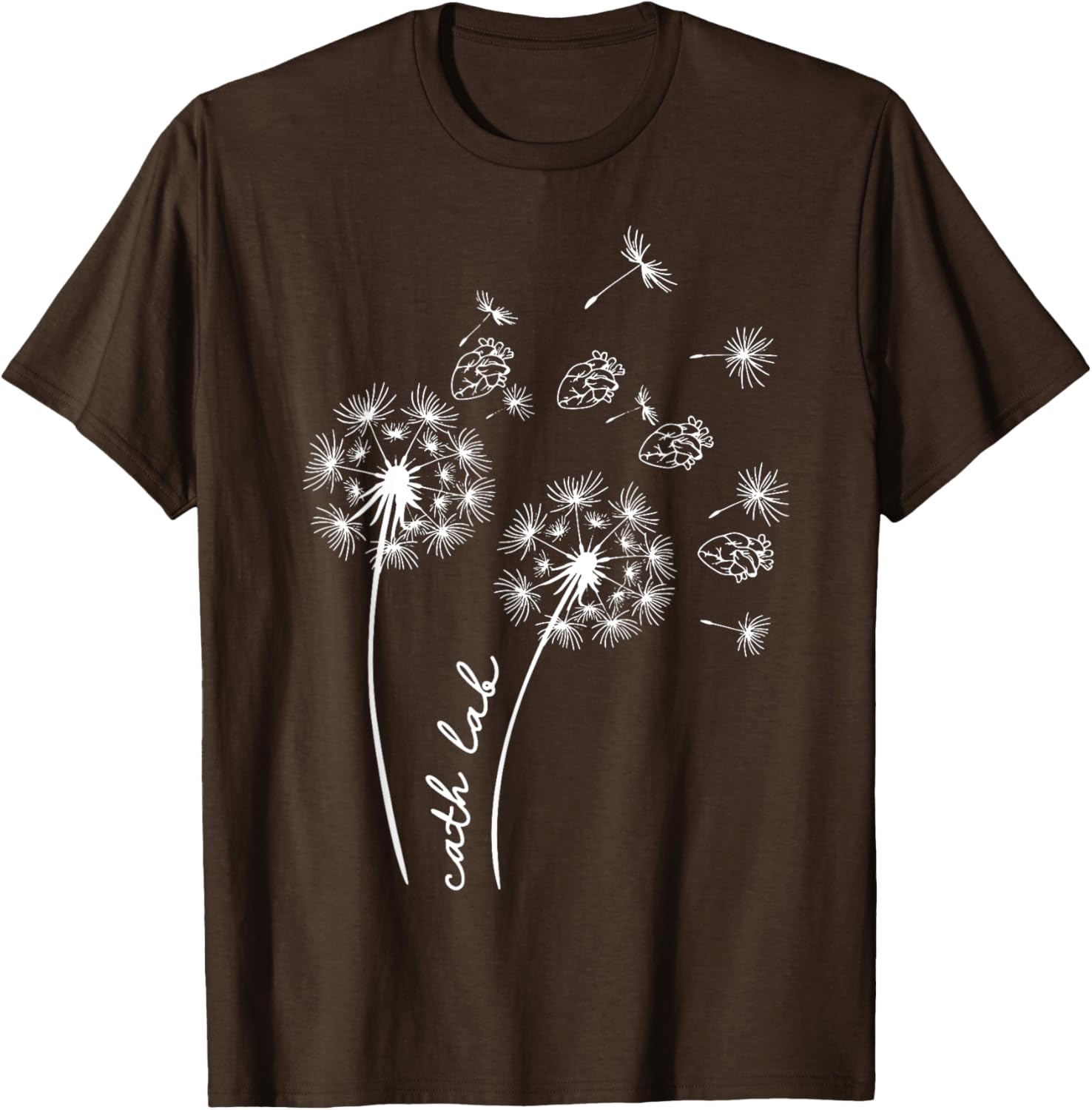 Dandelion Cardiac Nurse T-Shirt for CVICU Cardiologists & Nurses - 11