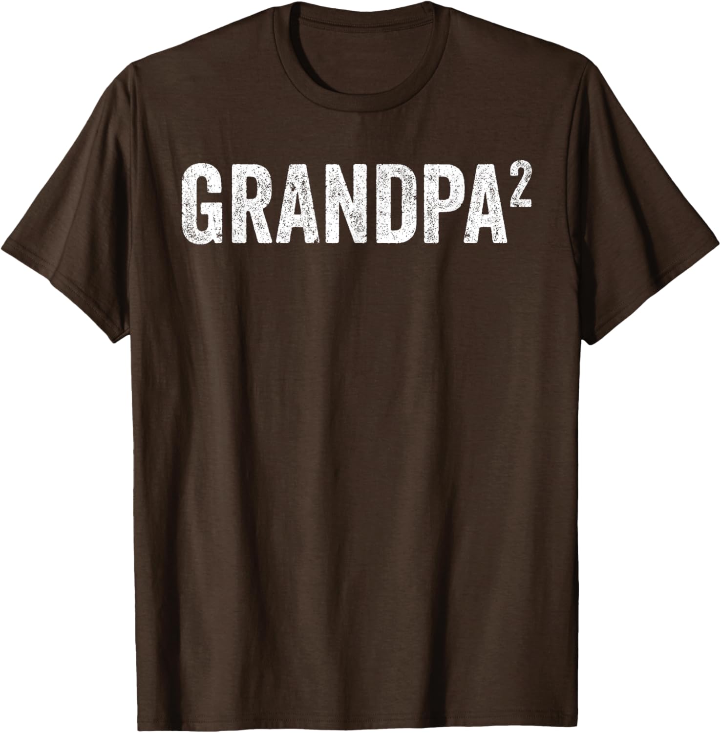 Cute Grandpa of Two Grandkids T-Shirt for Father's Day Gift - 9