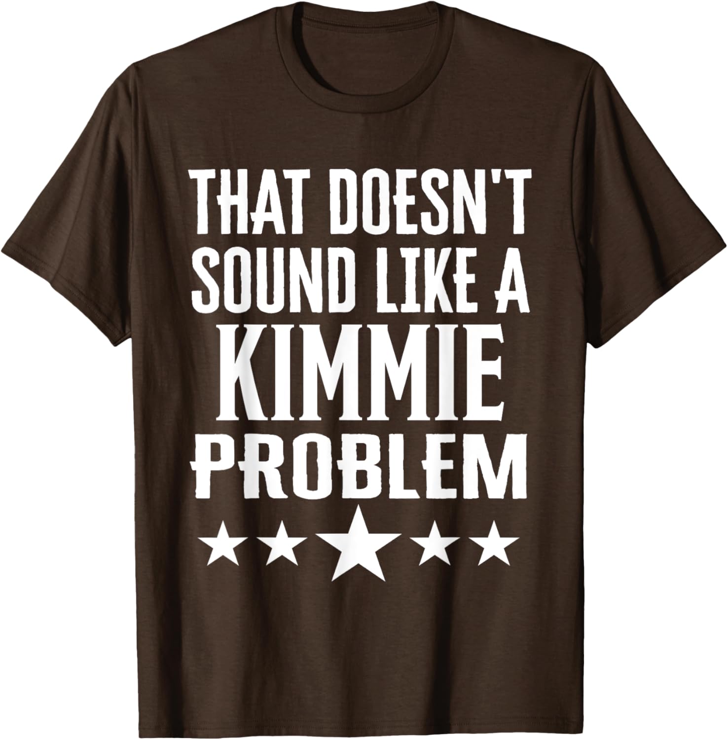 That Doesn't Sound Like A Kimmie Problem T-Shirt for Fun Casual Wear - 21