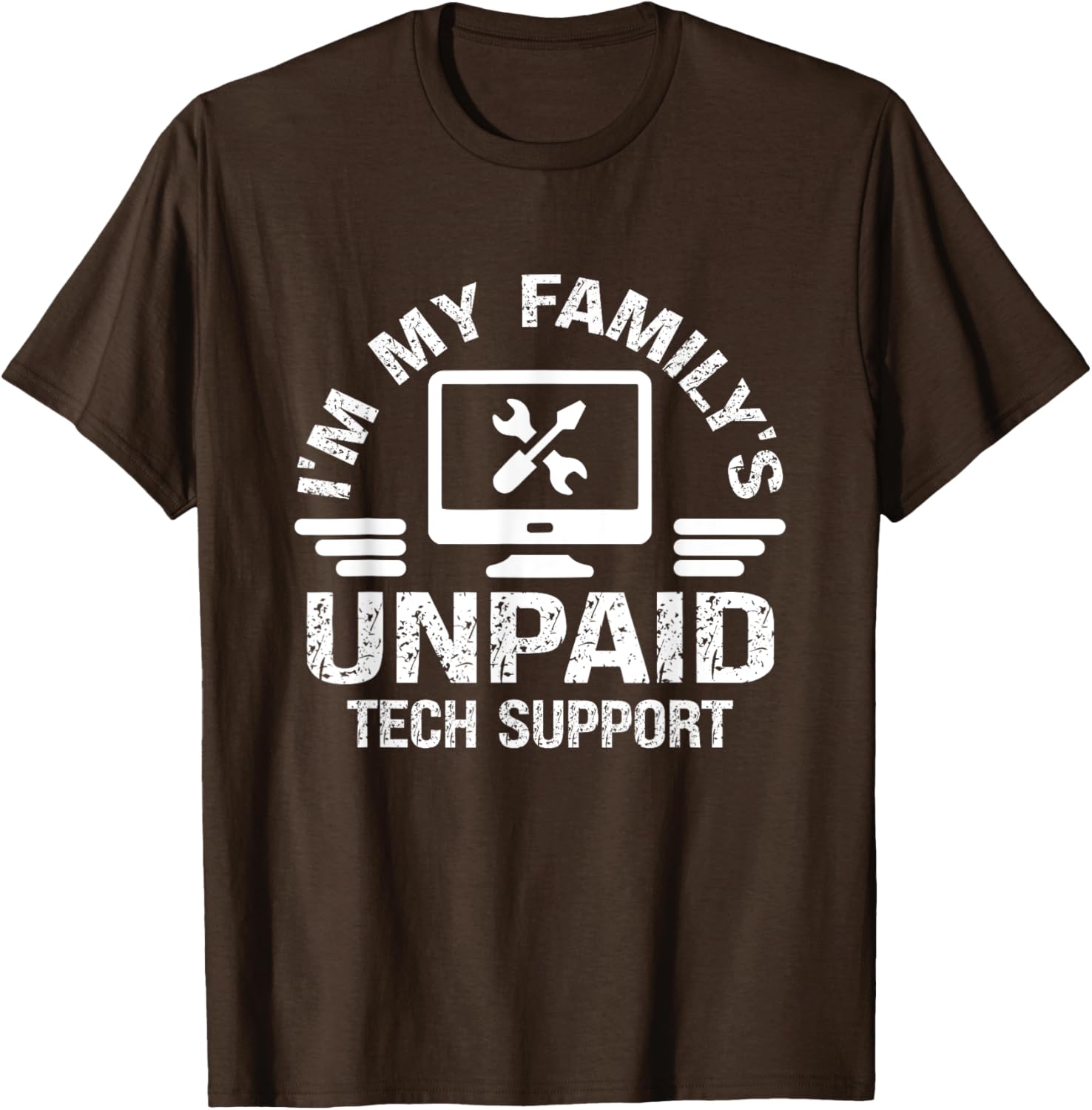 Funny Tech Support T-Shirt for Computer Engineers and IT Guys - 7