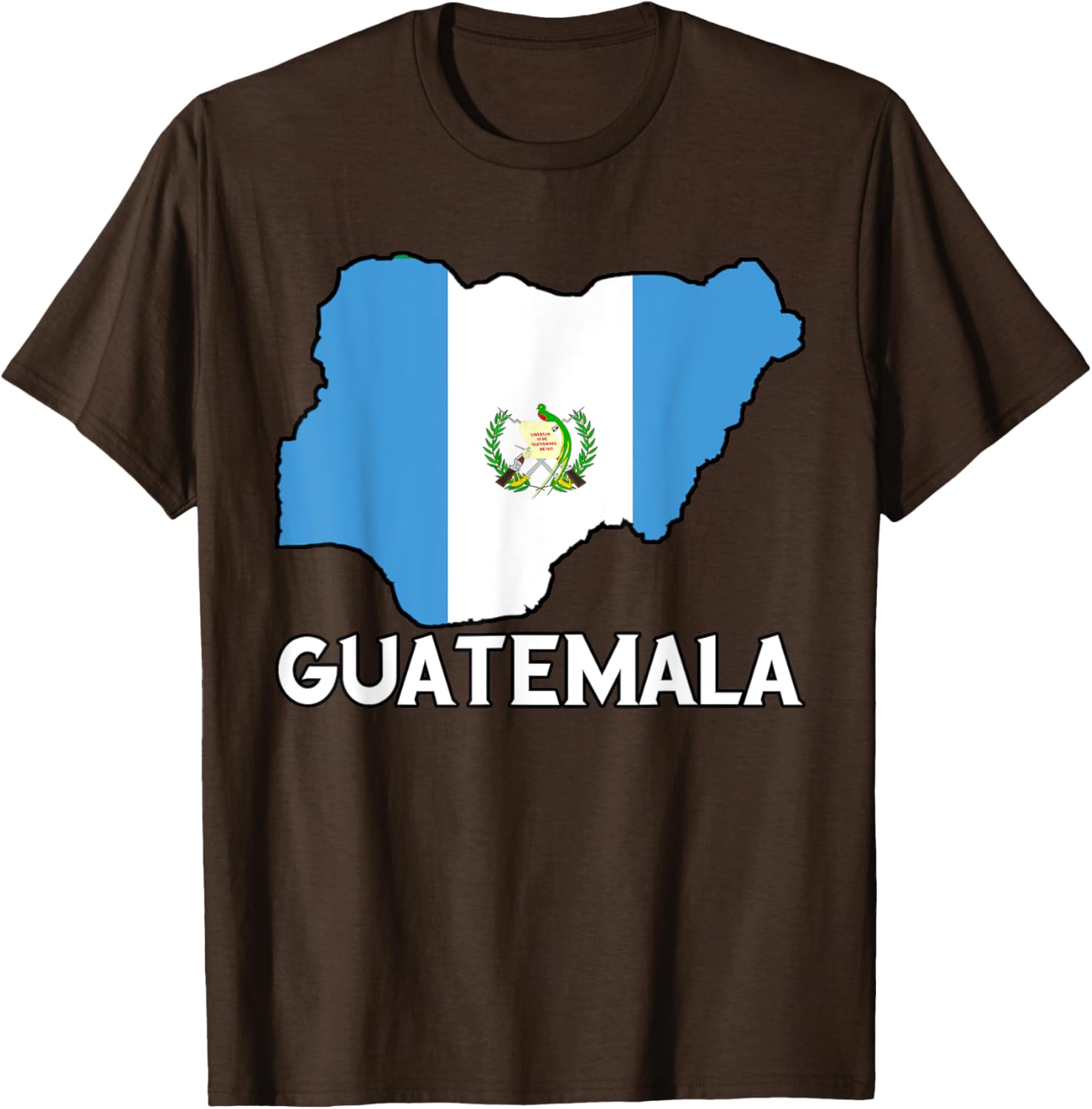 Guatemalan Pride T-Shirt with Flag Map for Cultural Connection - 3