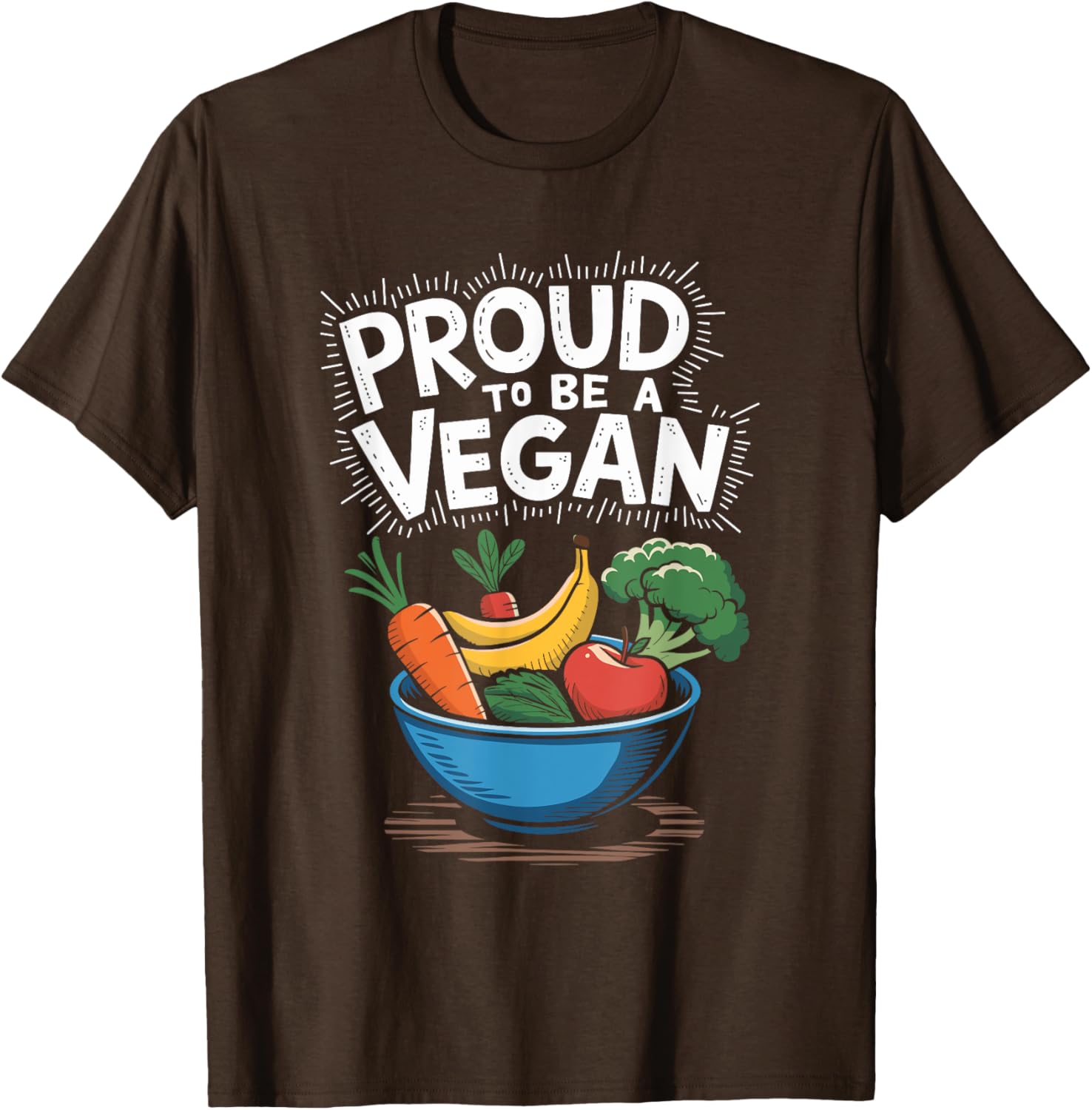 Proud To Be A Vegan T-Shirt for Plant Based Food Lovers and Vegetarians - 4