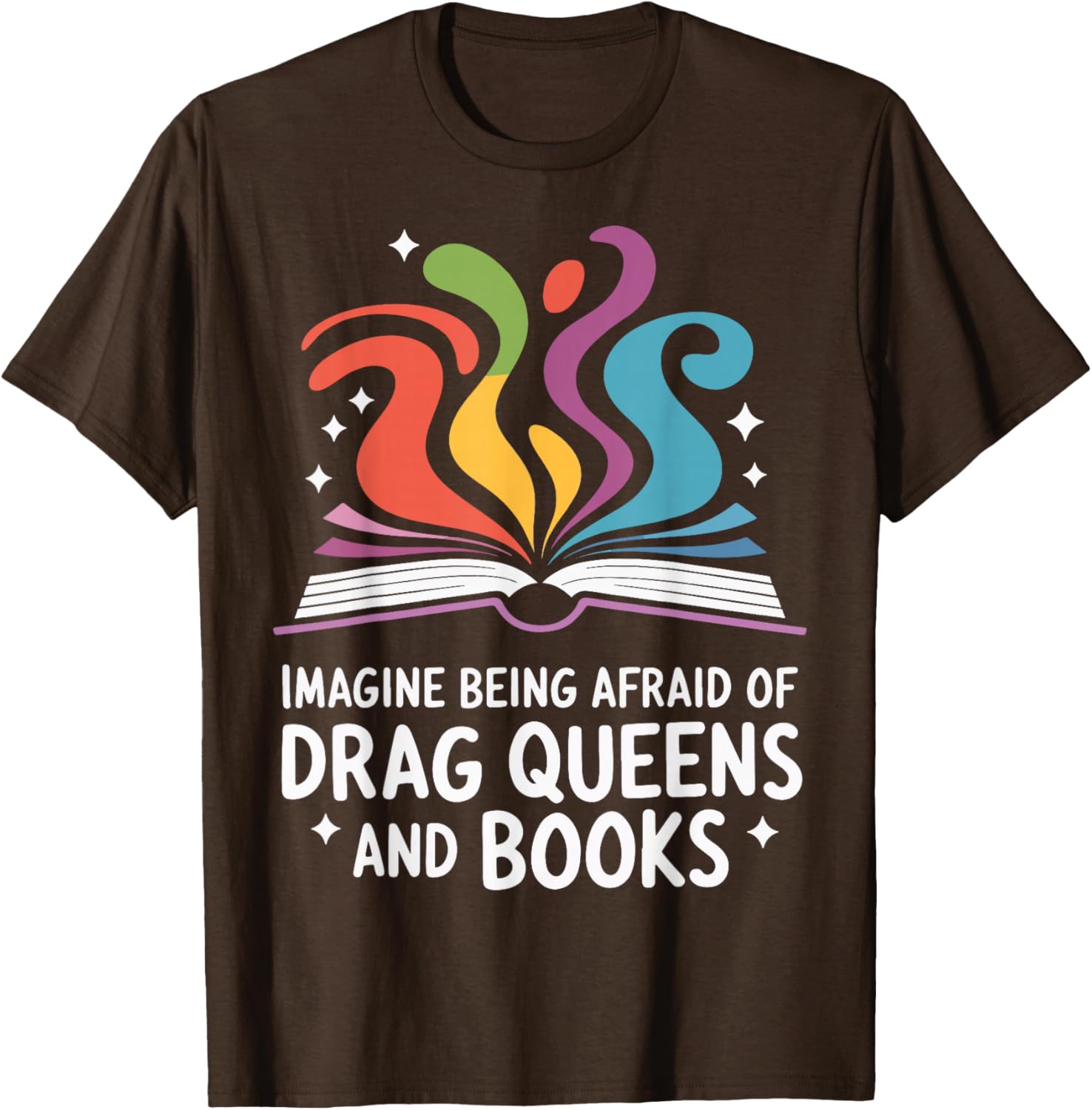 Fearless Drag Queens and Book Lovers Unite T-Shirt for Fun Fashion - 10
