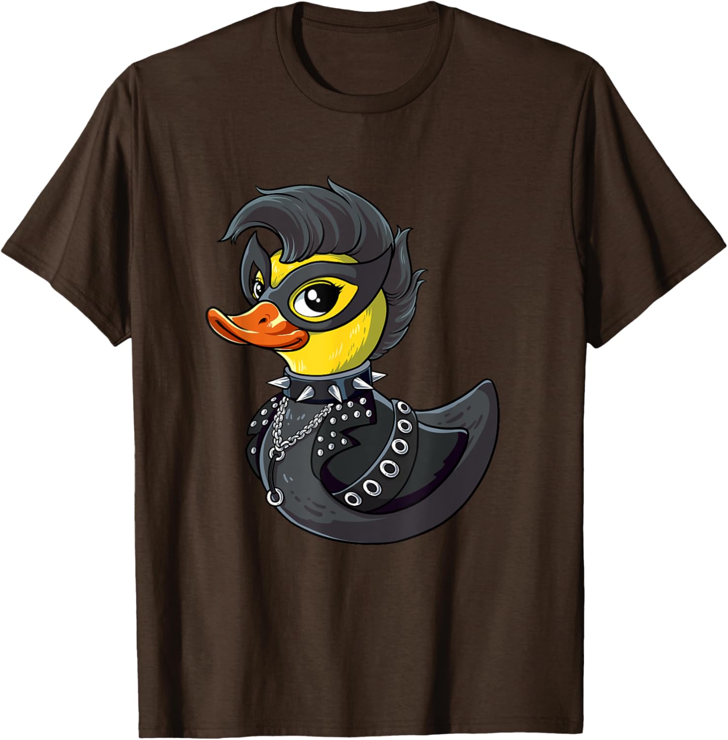 Punk Duck Rocker T-Shirt for Music Lovers - Cool Graphic Tee - 12