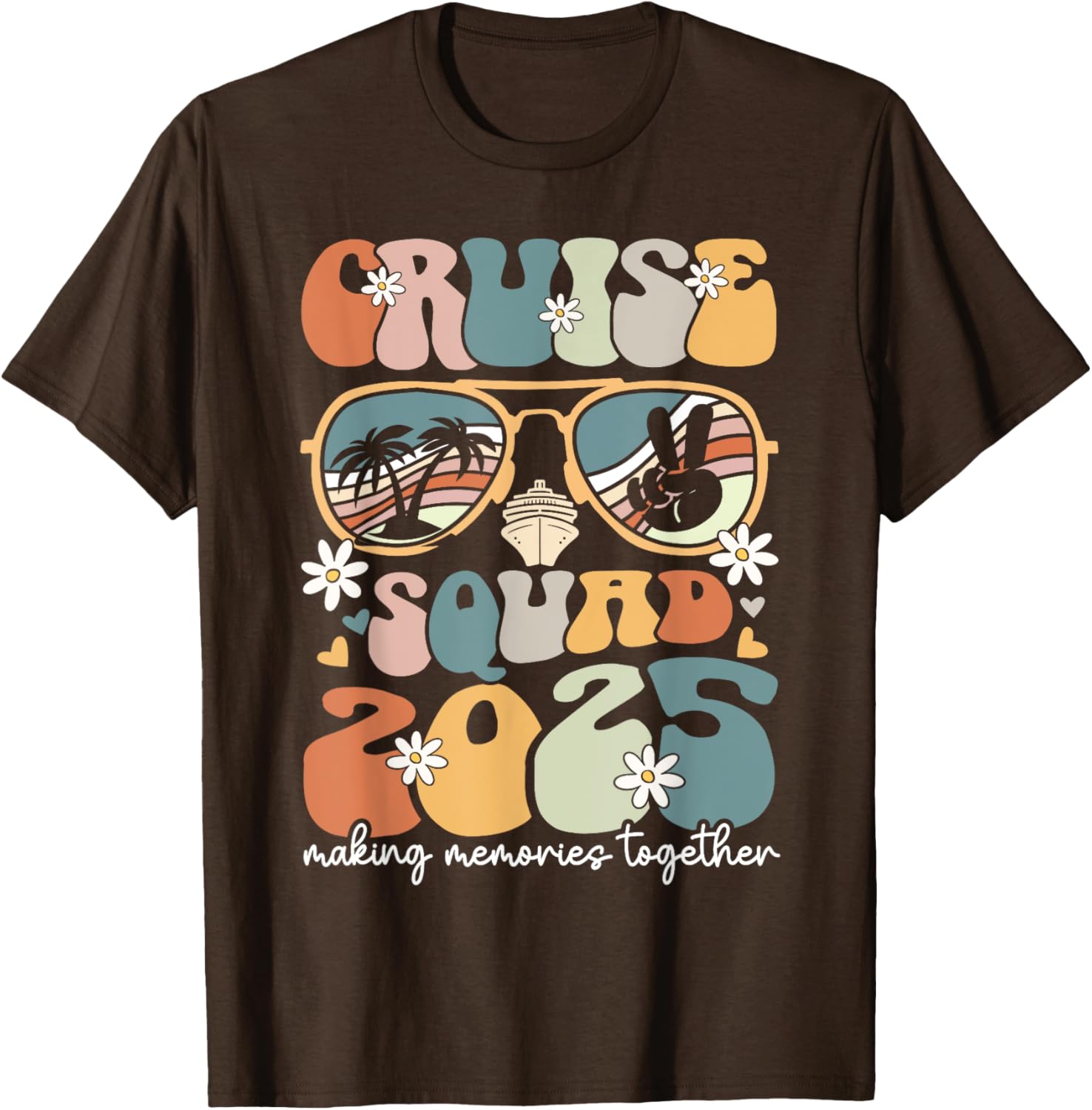 Cruise Squad 2025 Family Matching Summer Vacation T-Shirts for Fun Adventures - 3