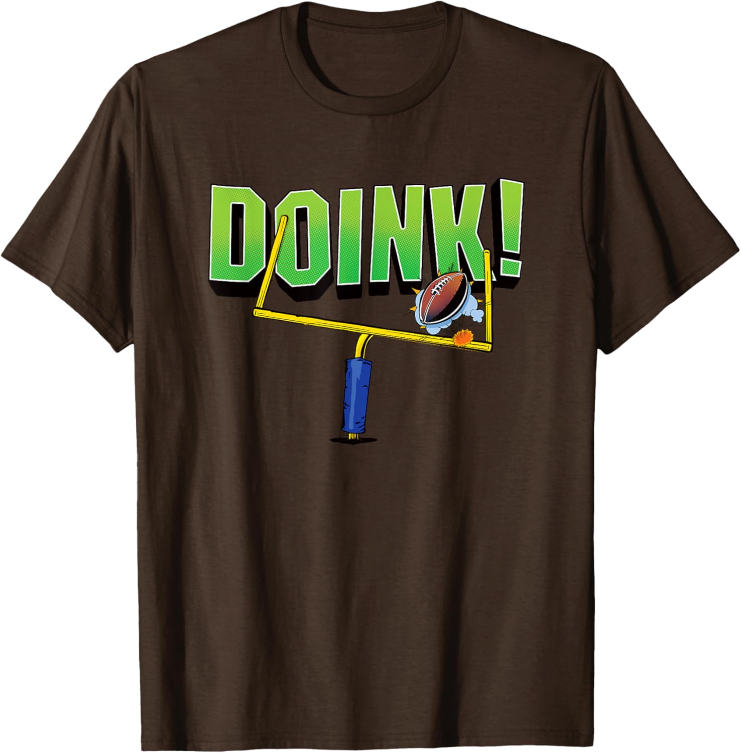 Funny Football Kicker T-Shirt for Fans Who Missed the Field Goal Posts - 4