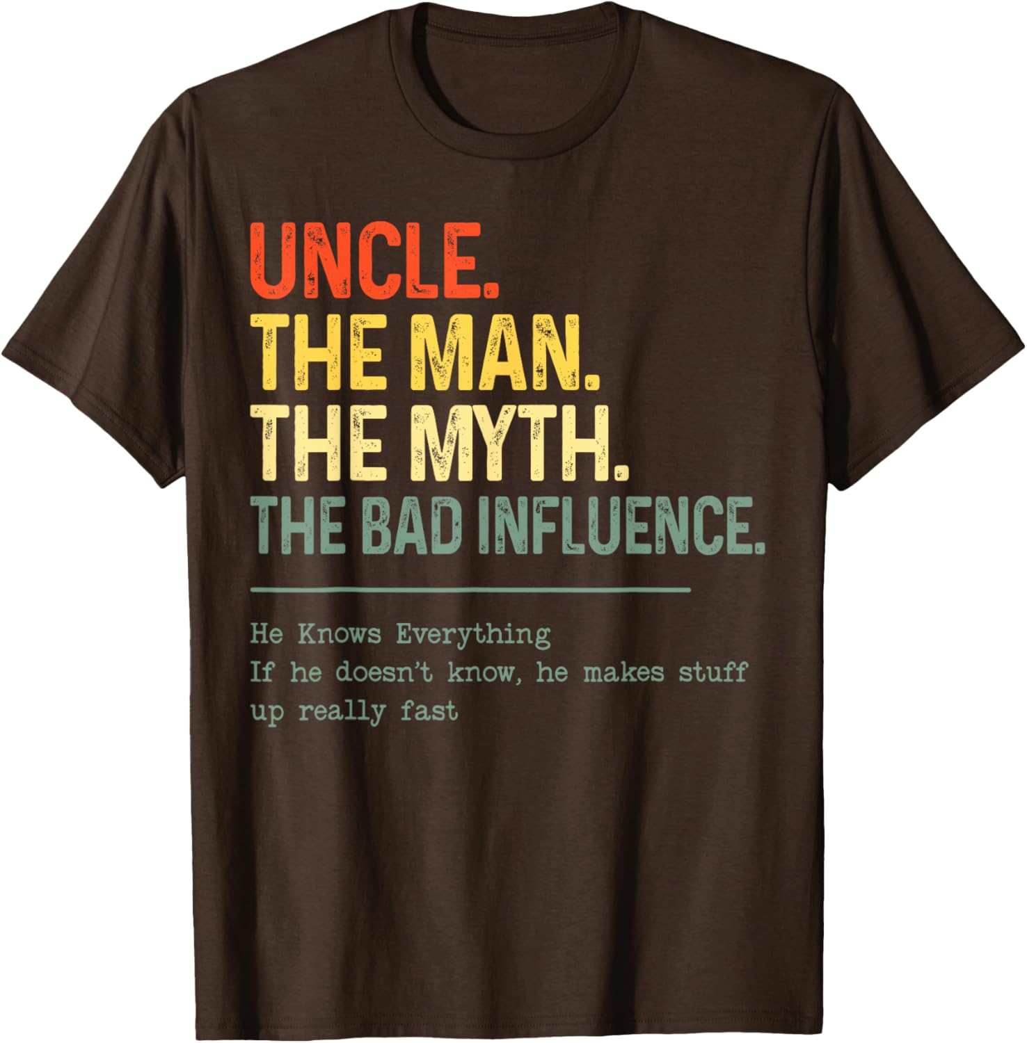 Vintage Cool Uncles Club Funny T-Shirt for Men and Boys, Perfect Gift! - 9