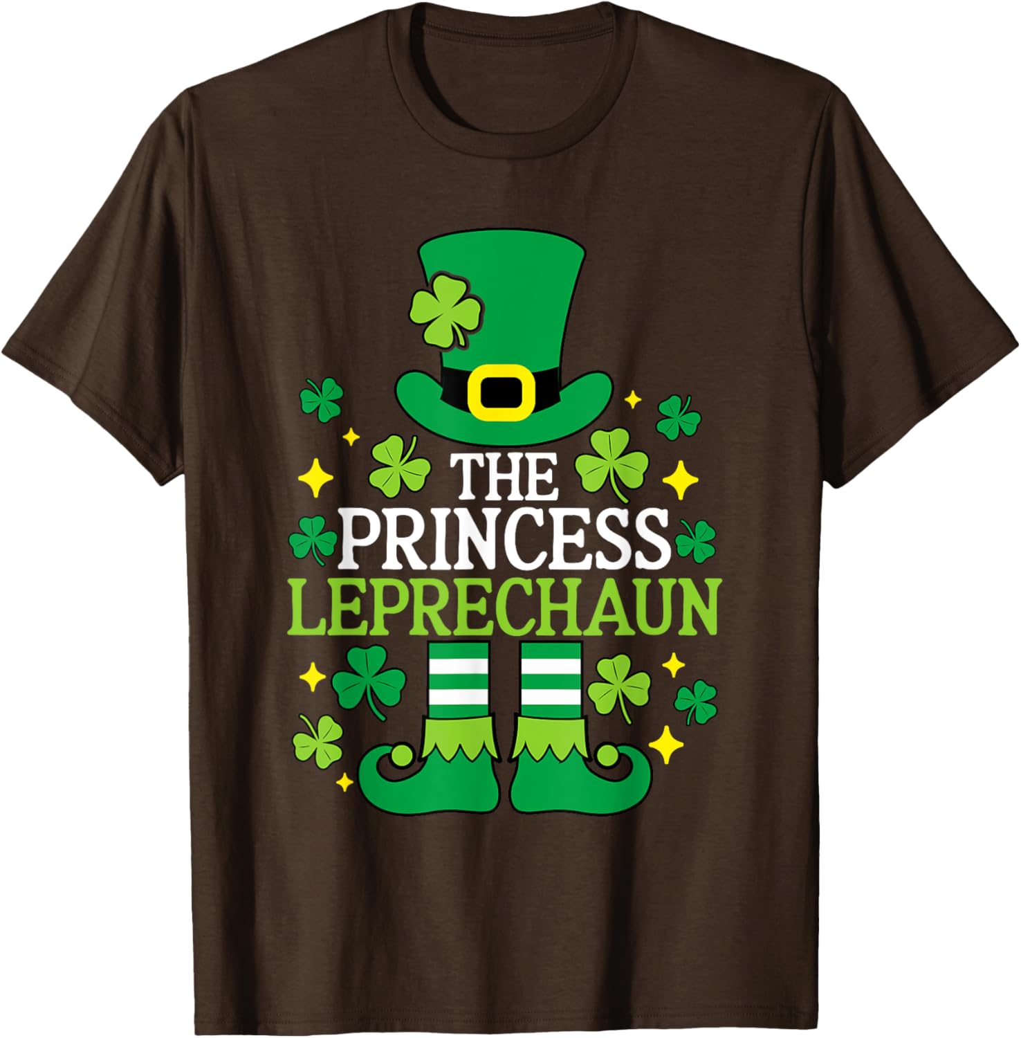 Charming Princess Leprechaun Family Matching T-Shirts for St Patrick's Day - 4