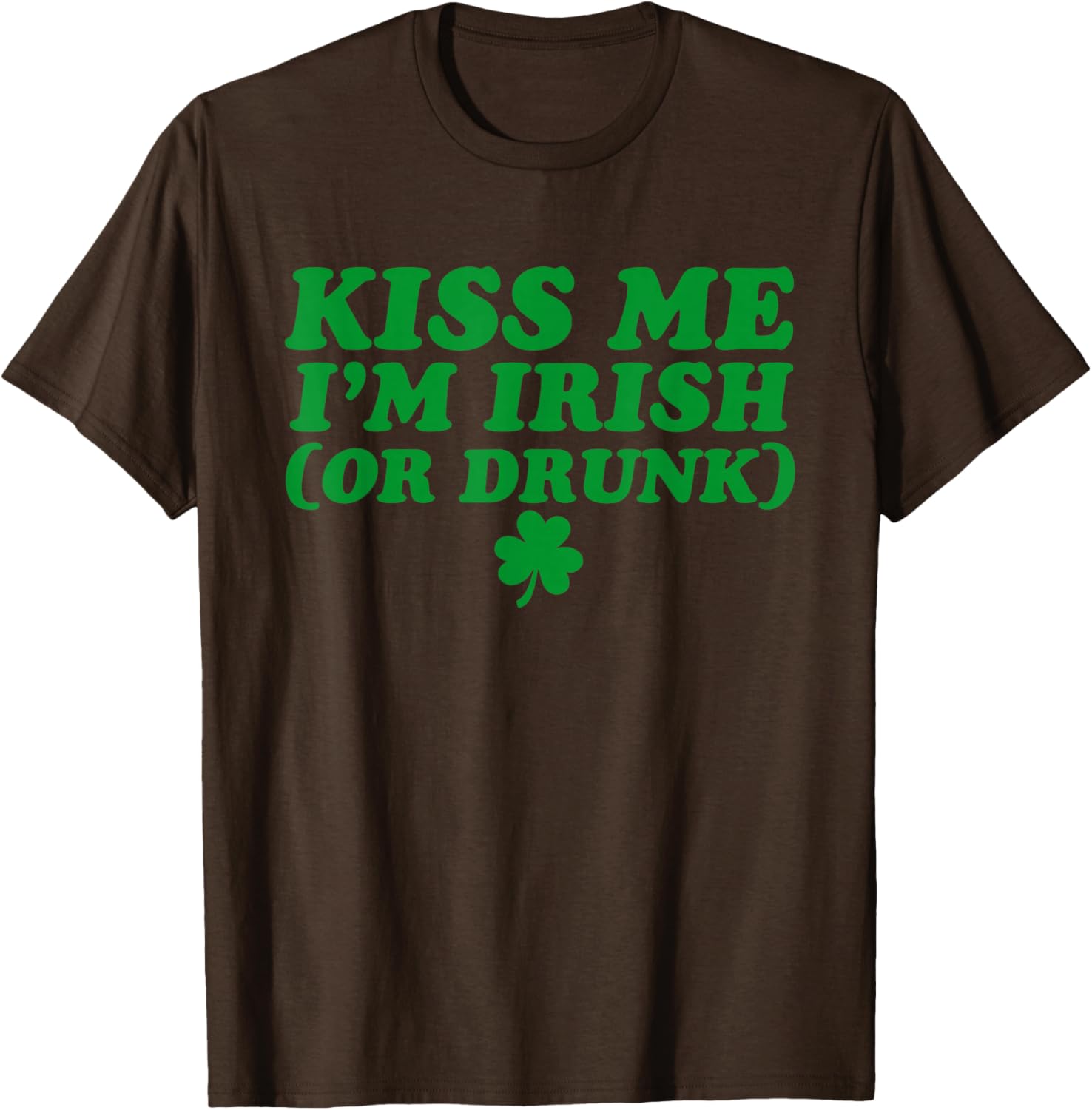 Funny Kiss Me I'm Irish Drinking Beer T-Shirt for St. Patrick's Day - 13
