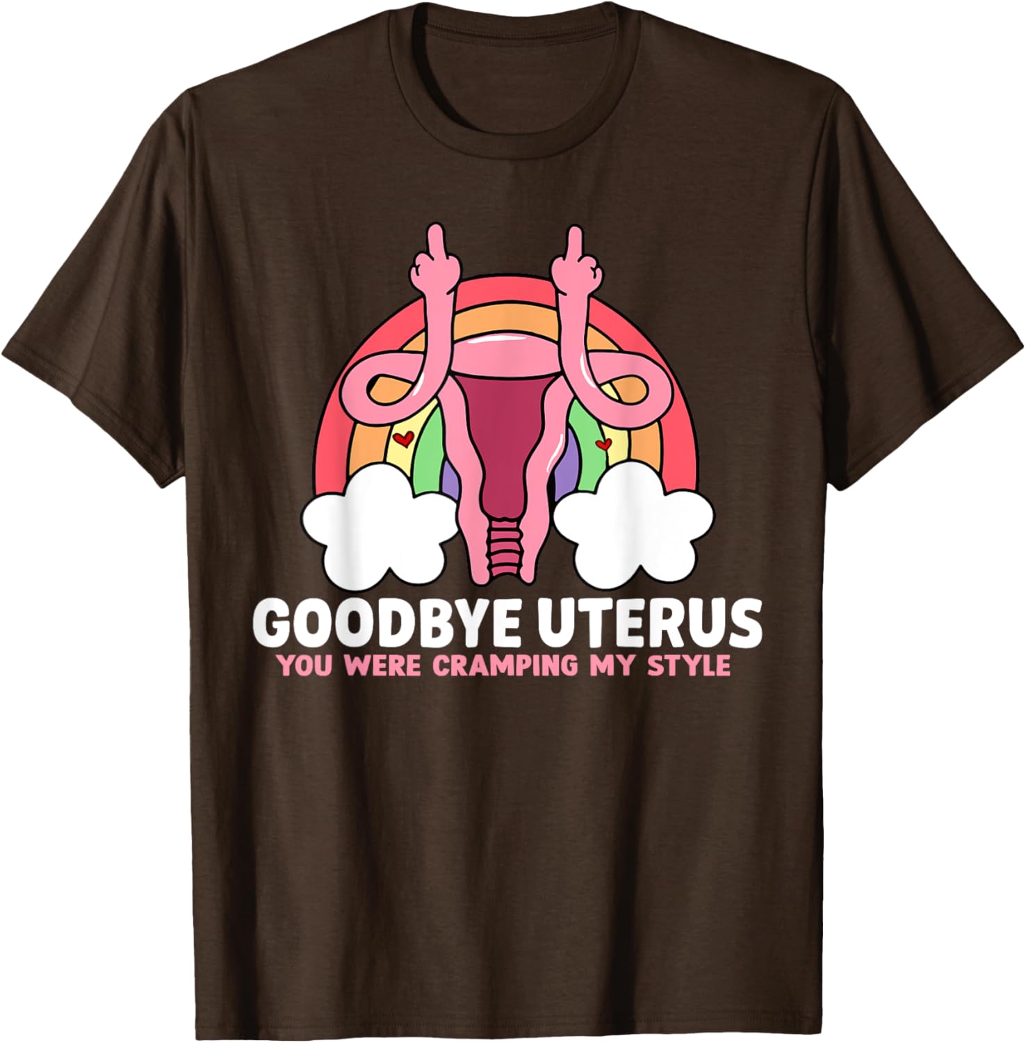 Goodbye Uterus Hysterectomy Surgery T-Shirt for Empowering Women - 10