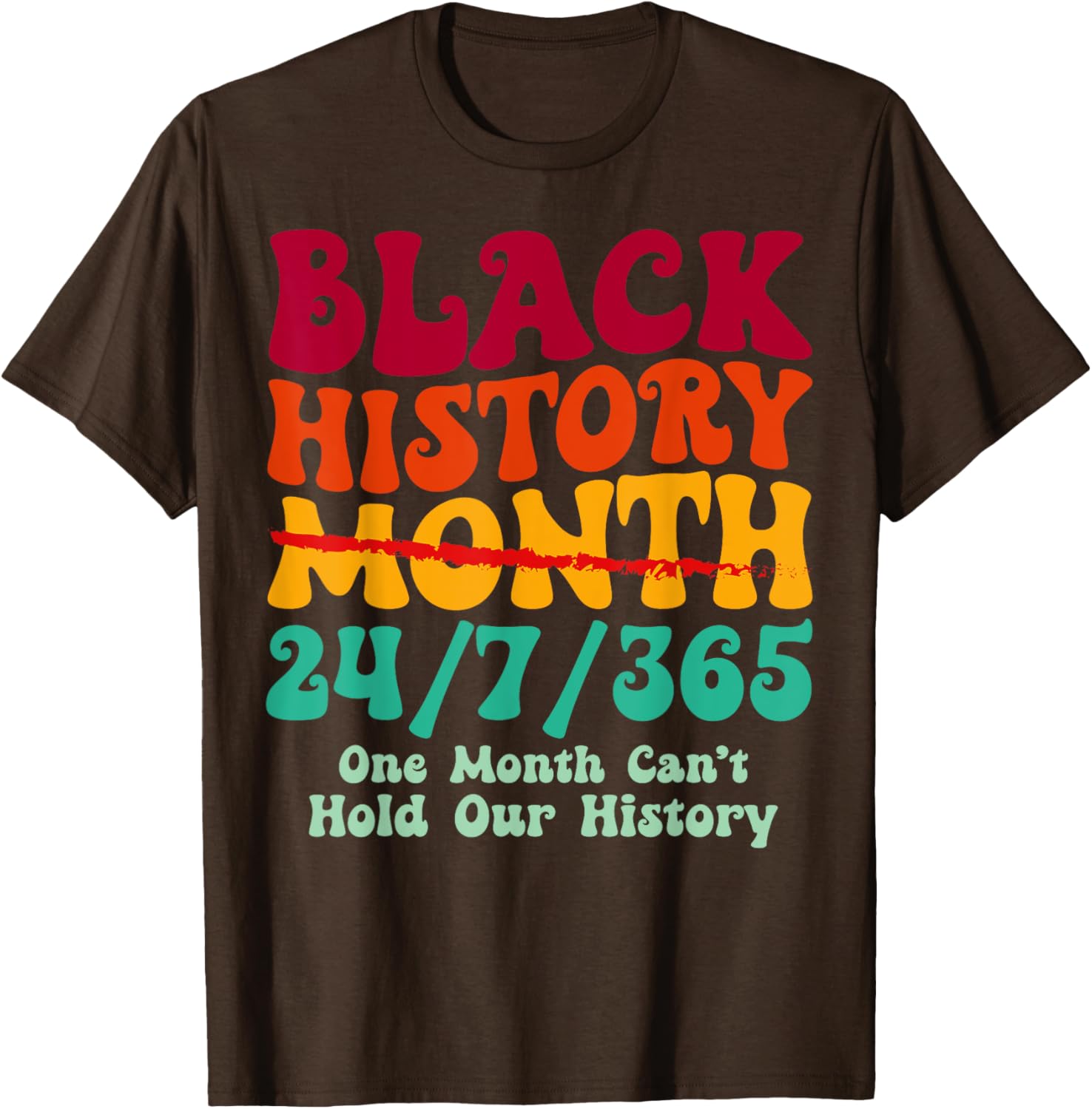 Groovy Black History Month Melanin Afro T-Shirt for Men and Women - 16