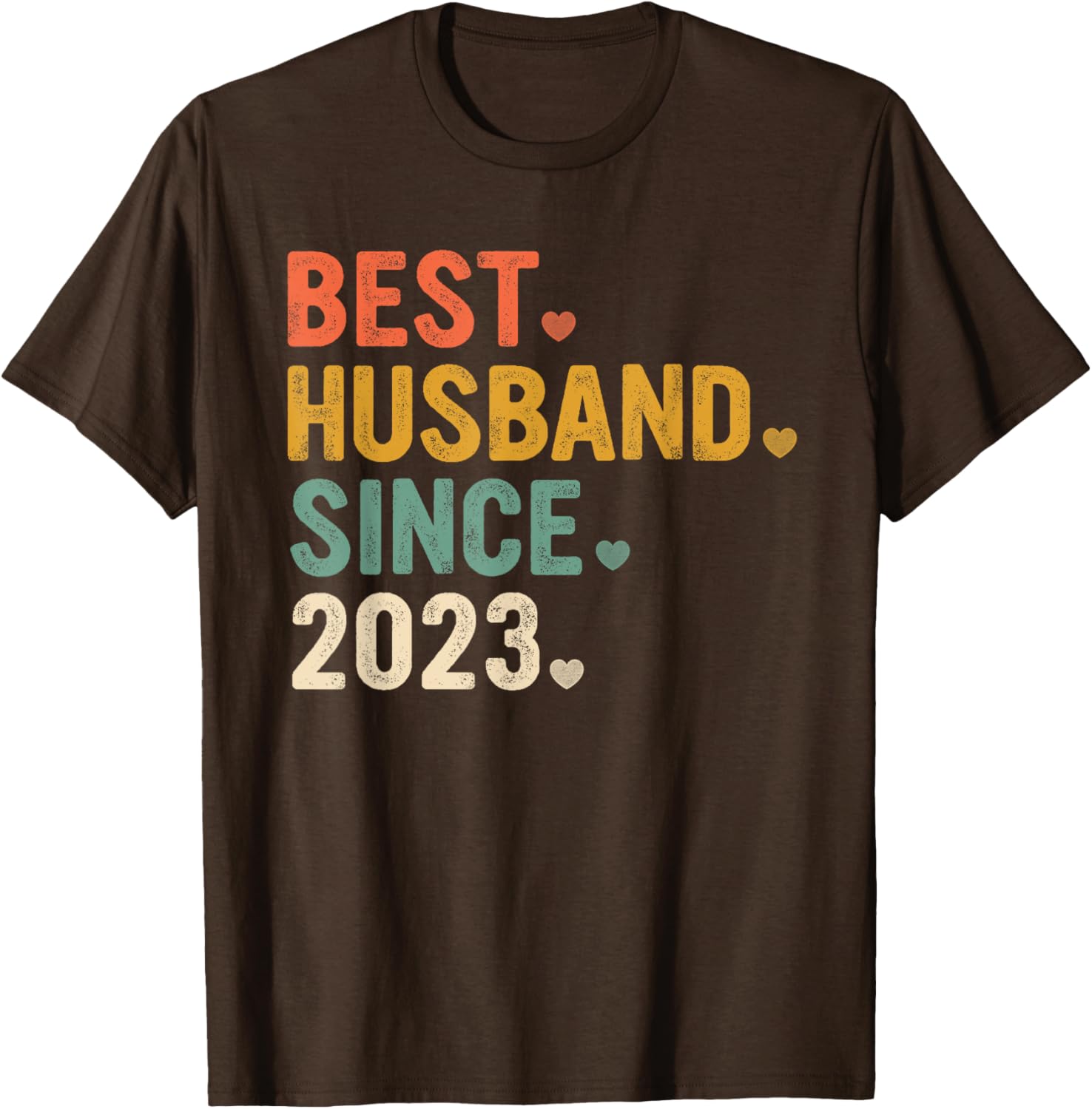 Best Husband Since 2023 2 Year Anniversary T-Shirt Gift for Him - 9