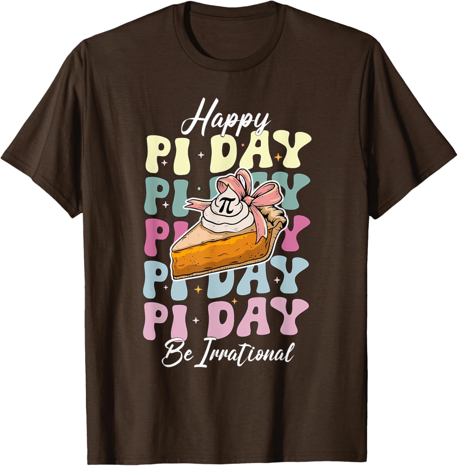 Cute Happy Pi Day 3.14 T-Shirt for Math Teachers and Math Lovers - 1