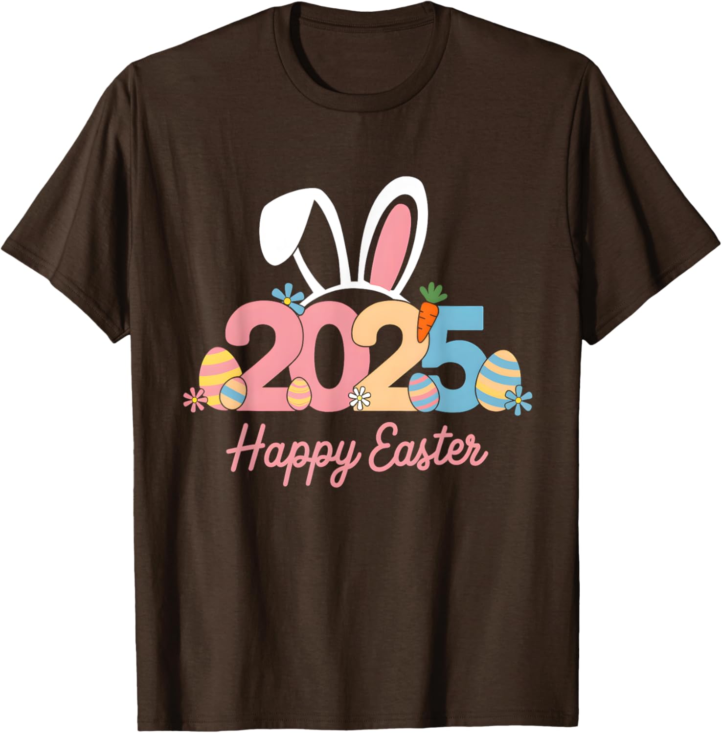 Happy Easter Squad Family T-Shirt 2025 Cute Easter Bunny Design - 9