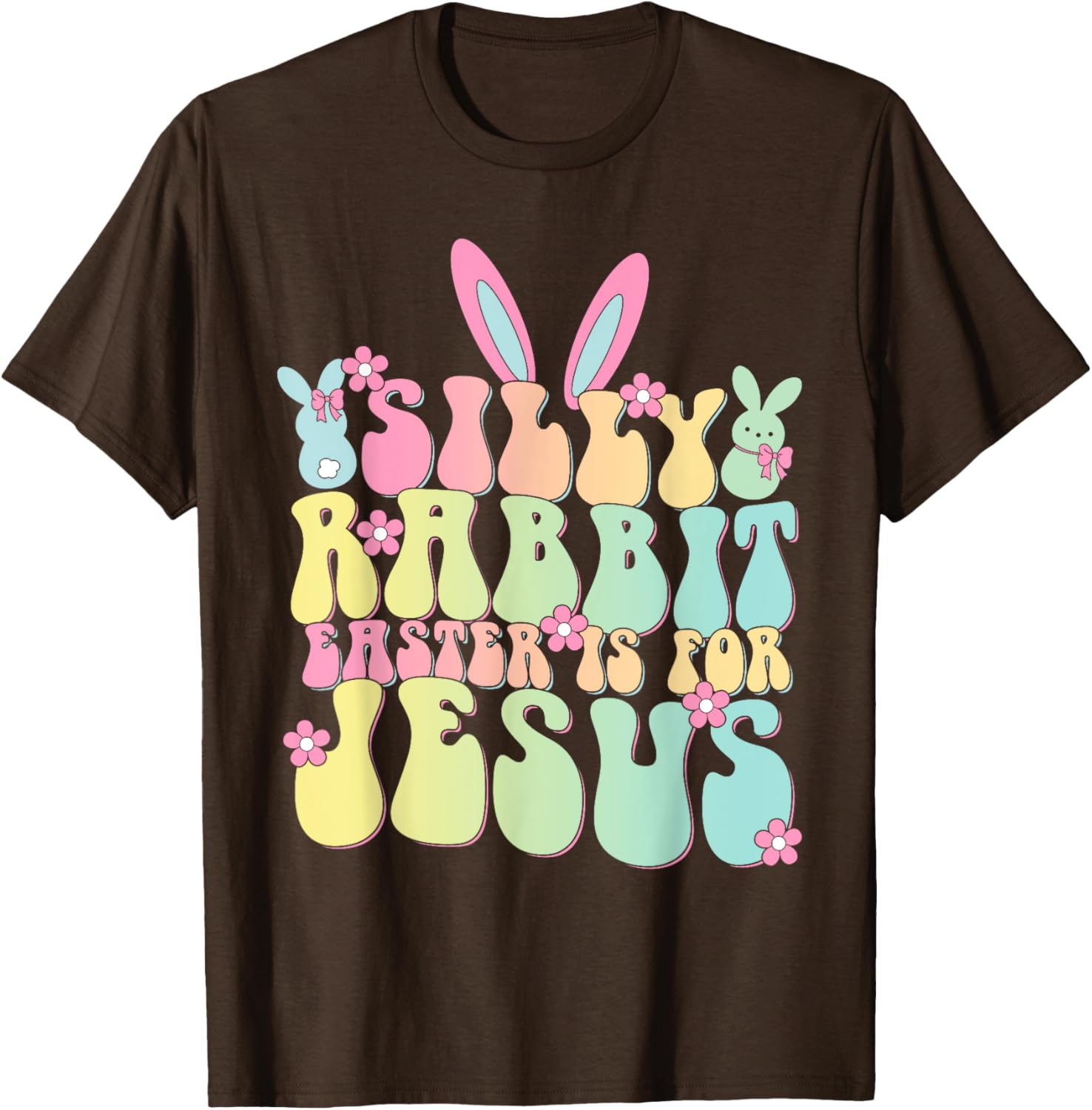 Silly Rabbit Easter is For Jesus Christian T-Shirt for Celebrating Easter - 10