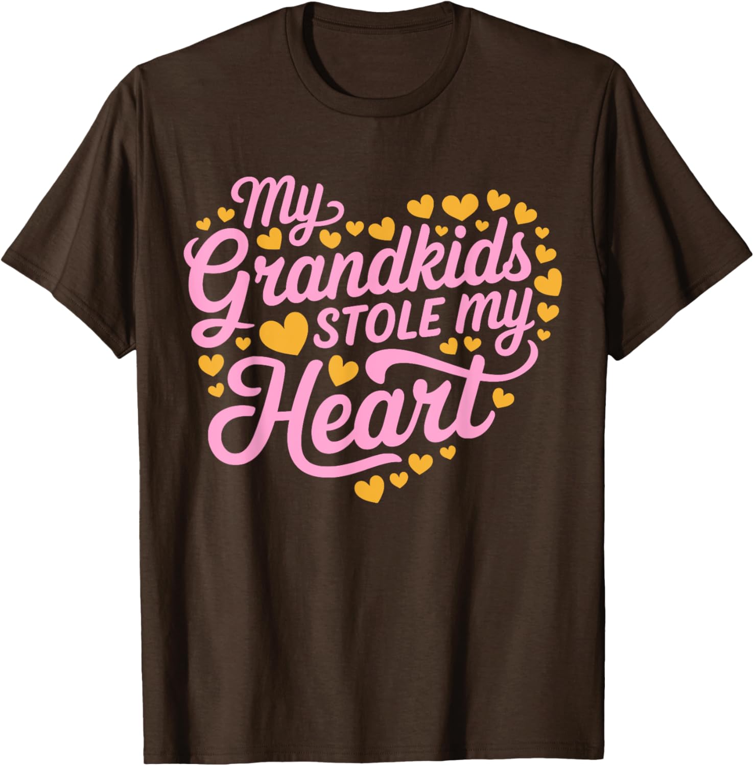 My Grandkids Stole My Heart T-Shirt for Grandma and Nana Lovers - 15
