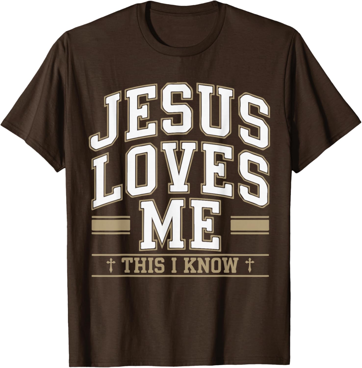 Jesus Loves Me This I Know T-Shirt for Christian Faith Fans - 8