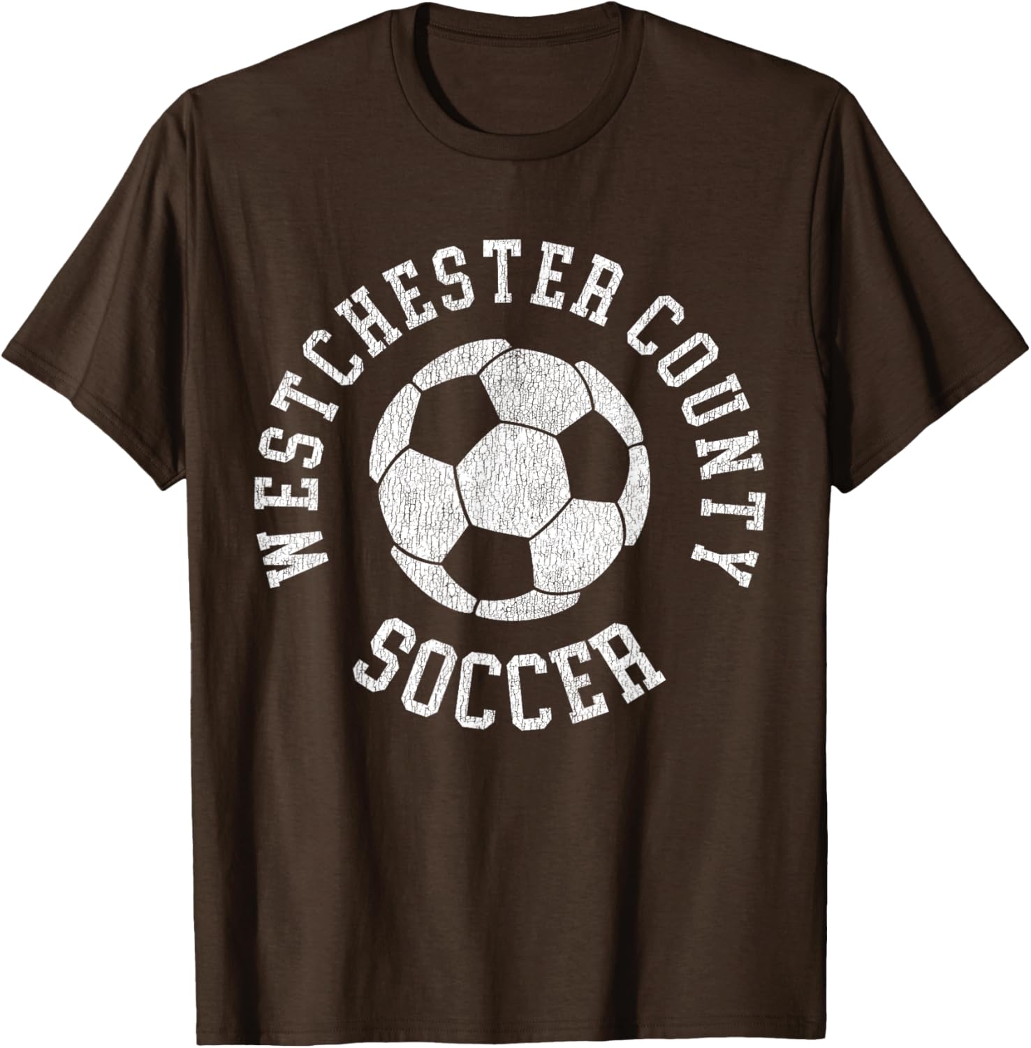 Westchester County Retro Distressed 90's Vintage Soccer T-Shirt - 2
