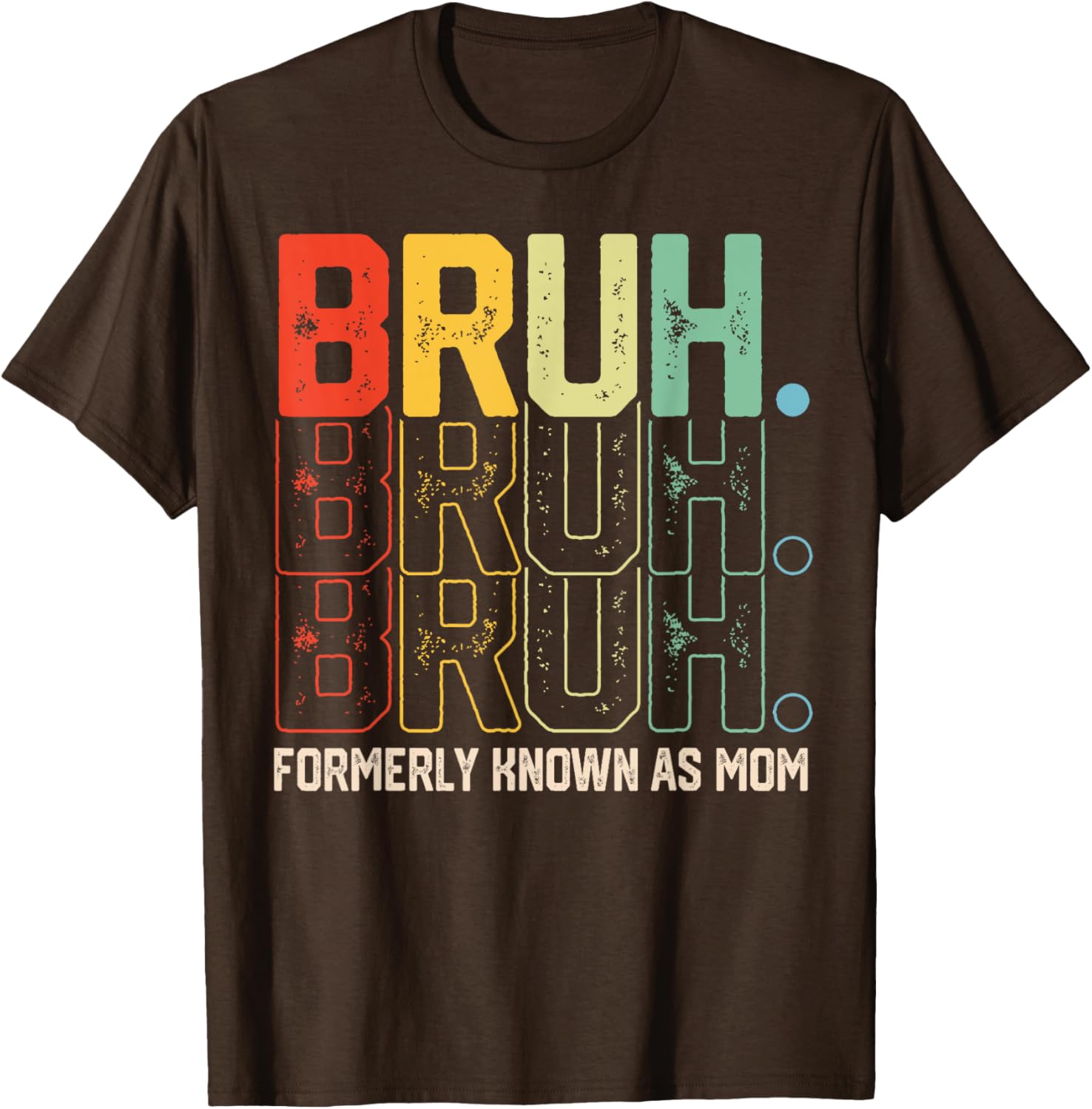 Funny Bruh Formerly Known As Mom T-Shirt for Mother's Day Gift - 16