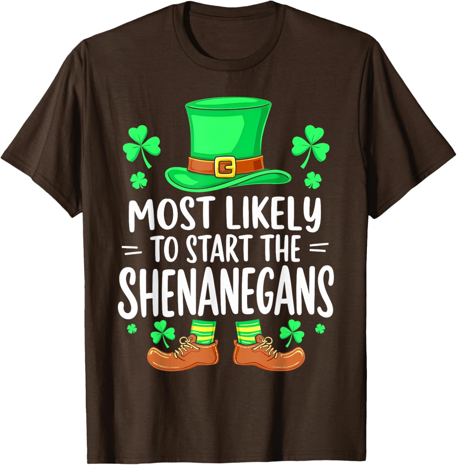 St Patricks Day Shenanigans T-Shirt for Fun Irish Celebrations - 13