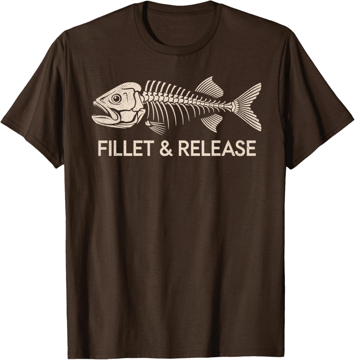 Funny Fishing T-Shirt for Anglers - Fillet and Release Humor Tee - 5