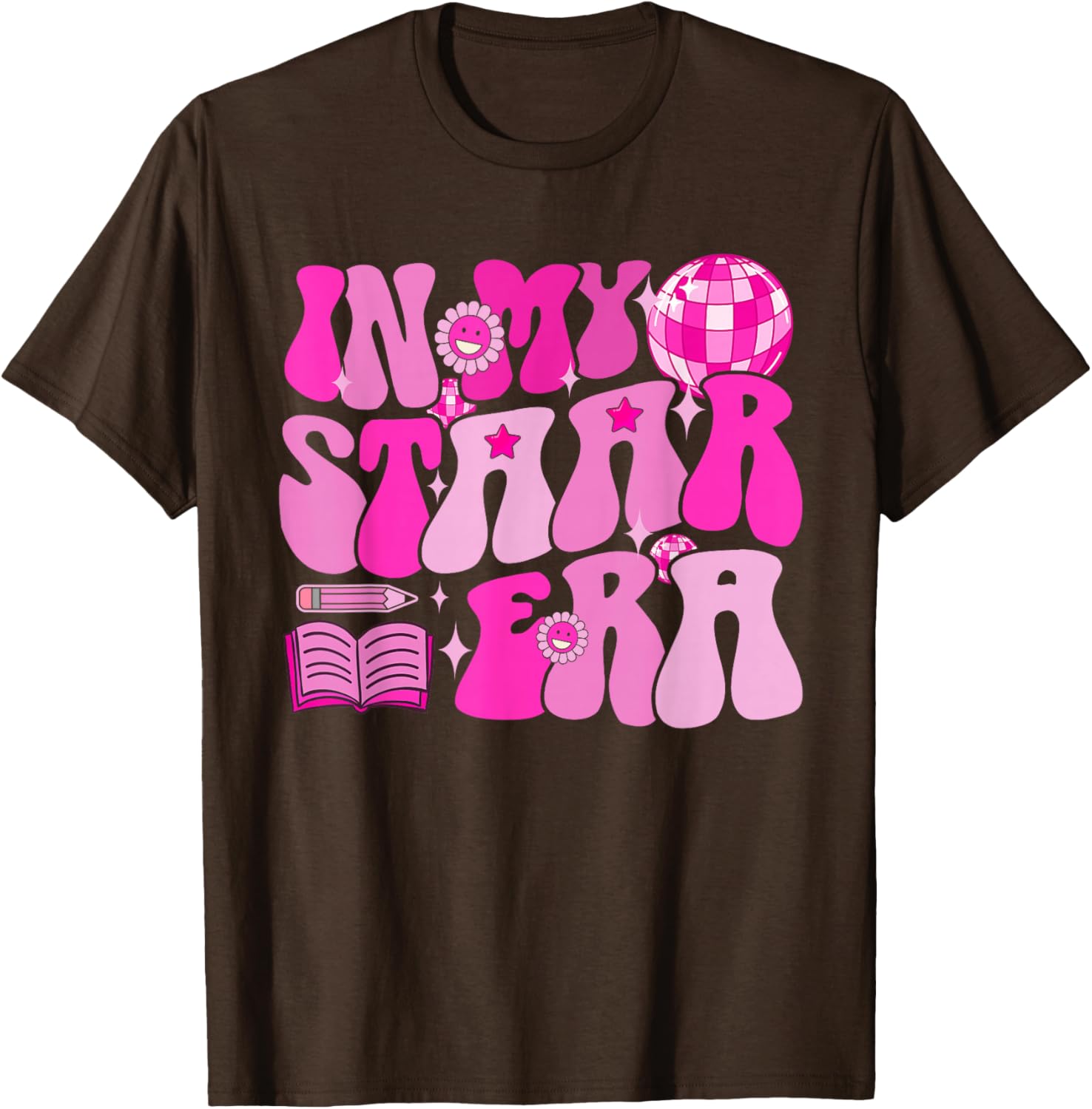 Motivational STAARe Teacher Student T-Shirt for Testing Day Fun - 4