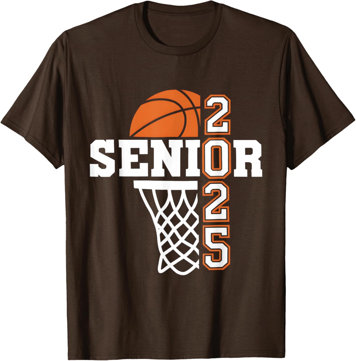 Senior Class of 2025 Basketball T-Shirt for Boys Team Spirit Apparel - 7