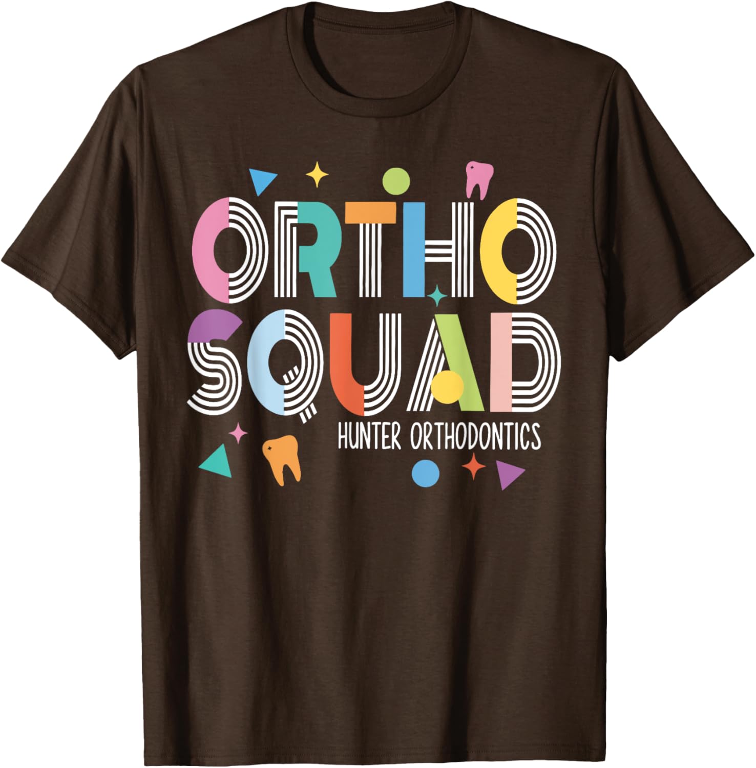 Ortho Squad Orthodontic Assistant T-Shirt for Dental Professionals - 18