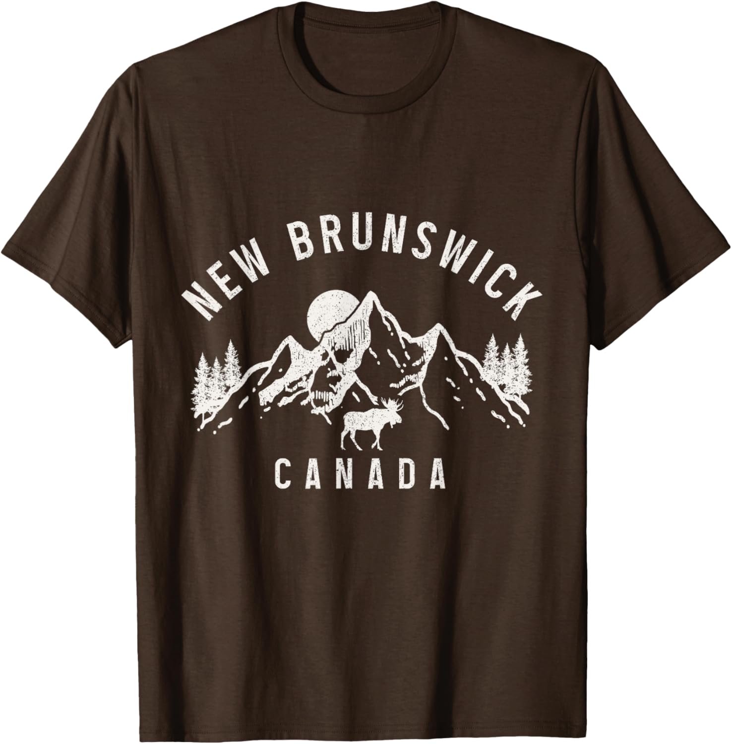 New Brunswick Moose Mountain T-Shirt for Nature Lovers and Adventurers - 9