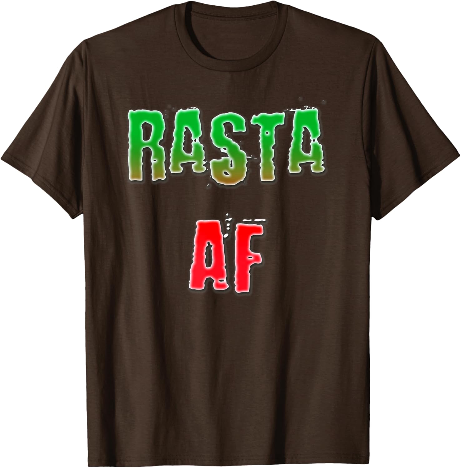 Rasta AF 3D T-Shirt for Unique Style in Clothing and Accessories - 11