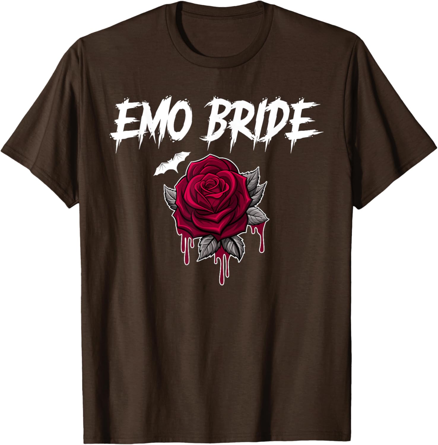 Gothic Bachelorette Matching T-Shirt for Emo Brides Future Mrs Design - 5
