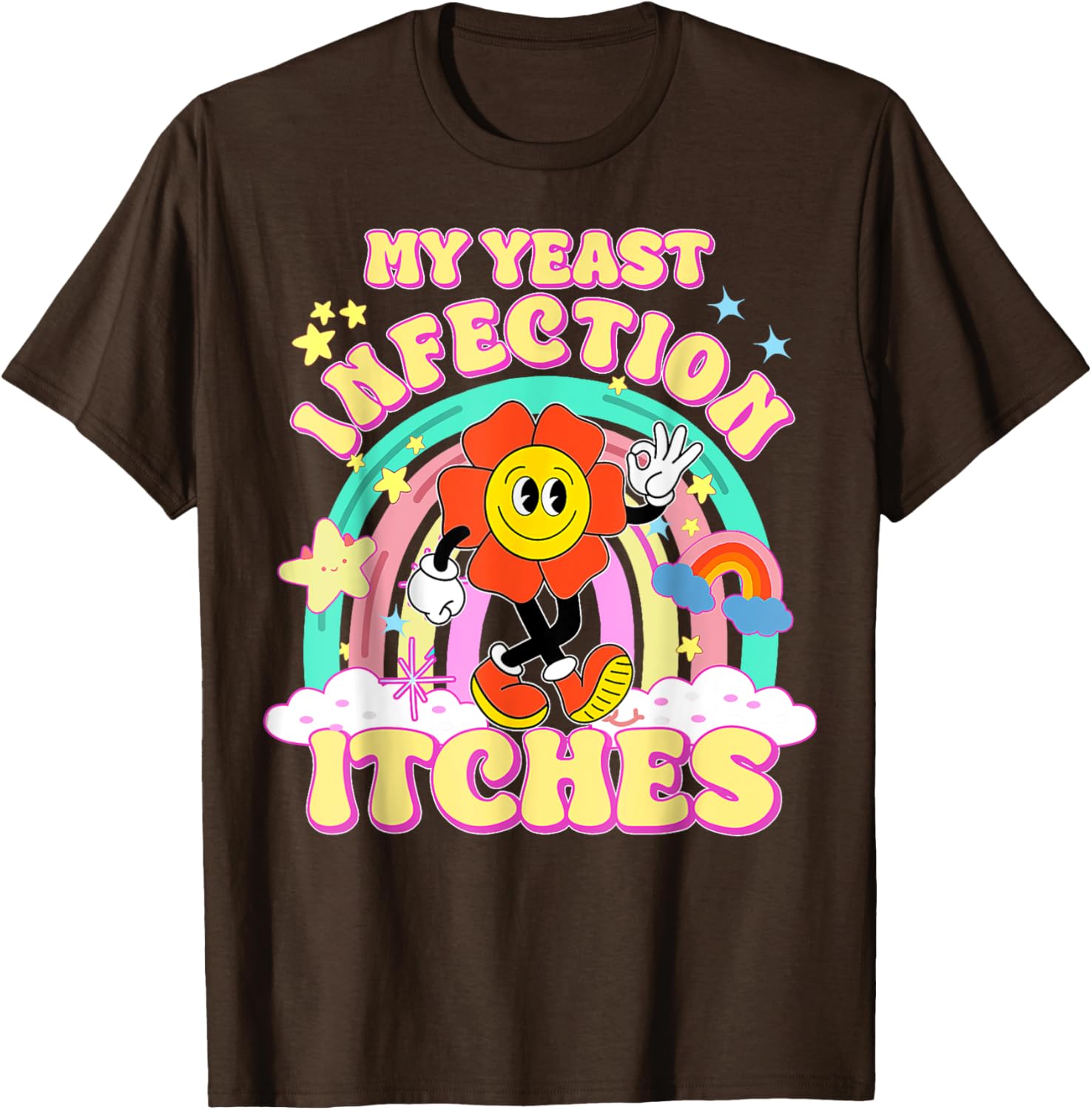 Funny Yeast Infection Humor T-Shirt for Unique Gifts and Casual Wear - 15
