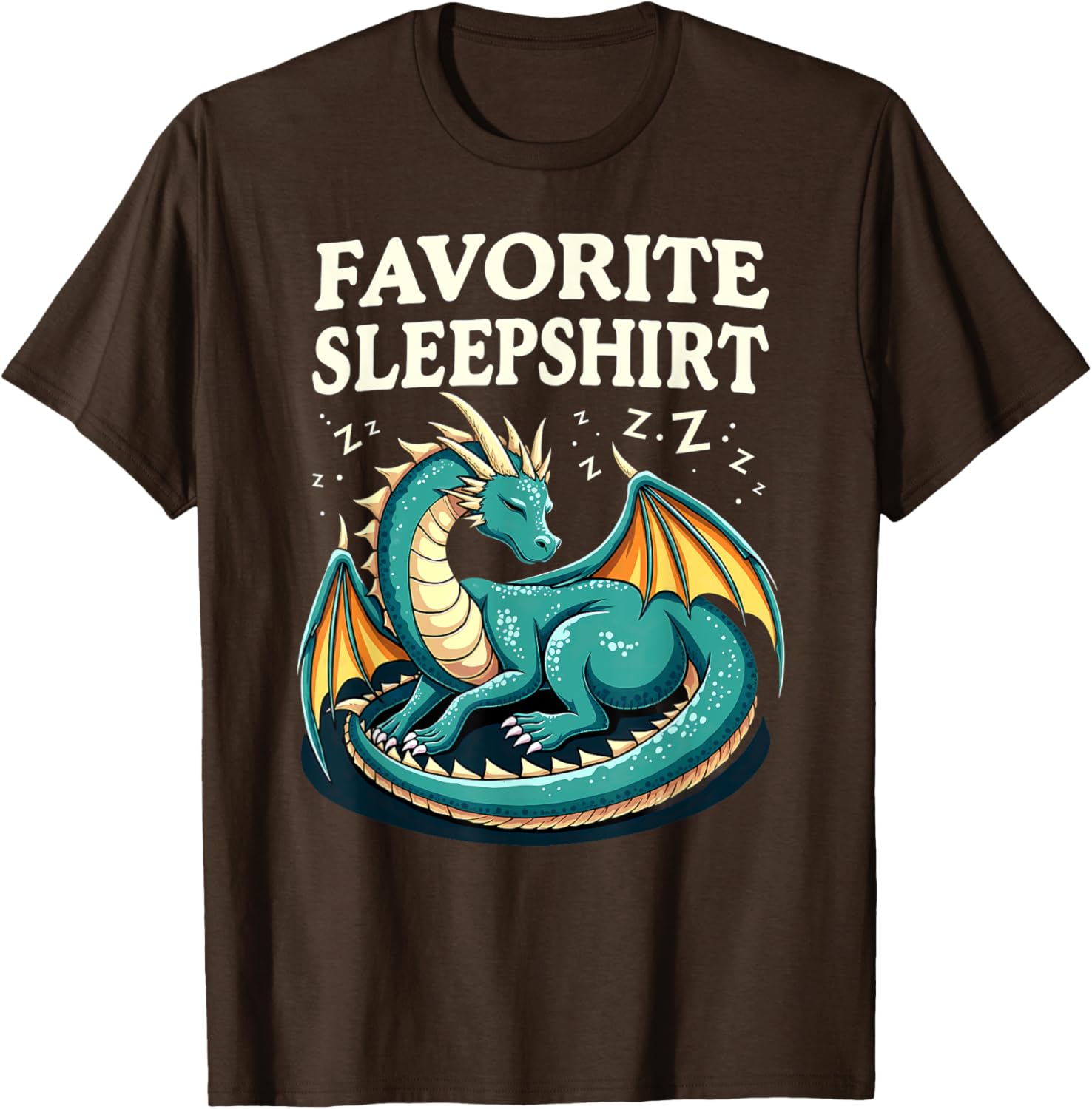 Cozy Sleeping Dragon Favorite Sleepshirt T-Shirt for Ultimate Comfort - 19