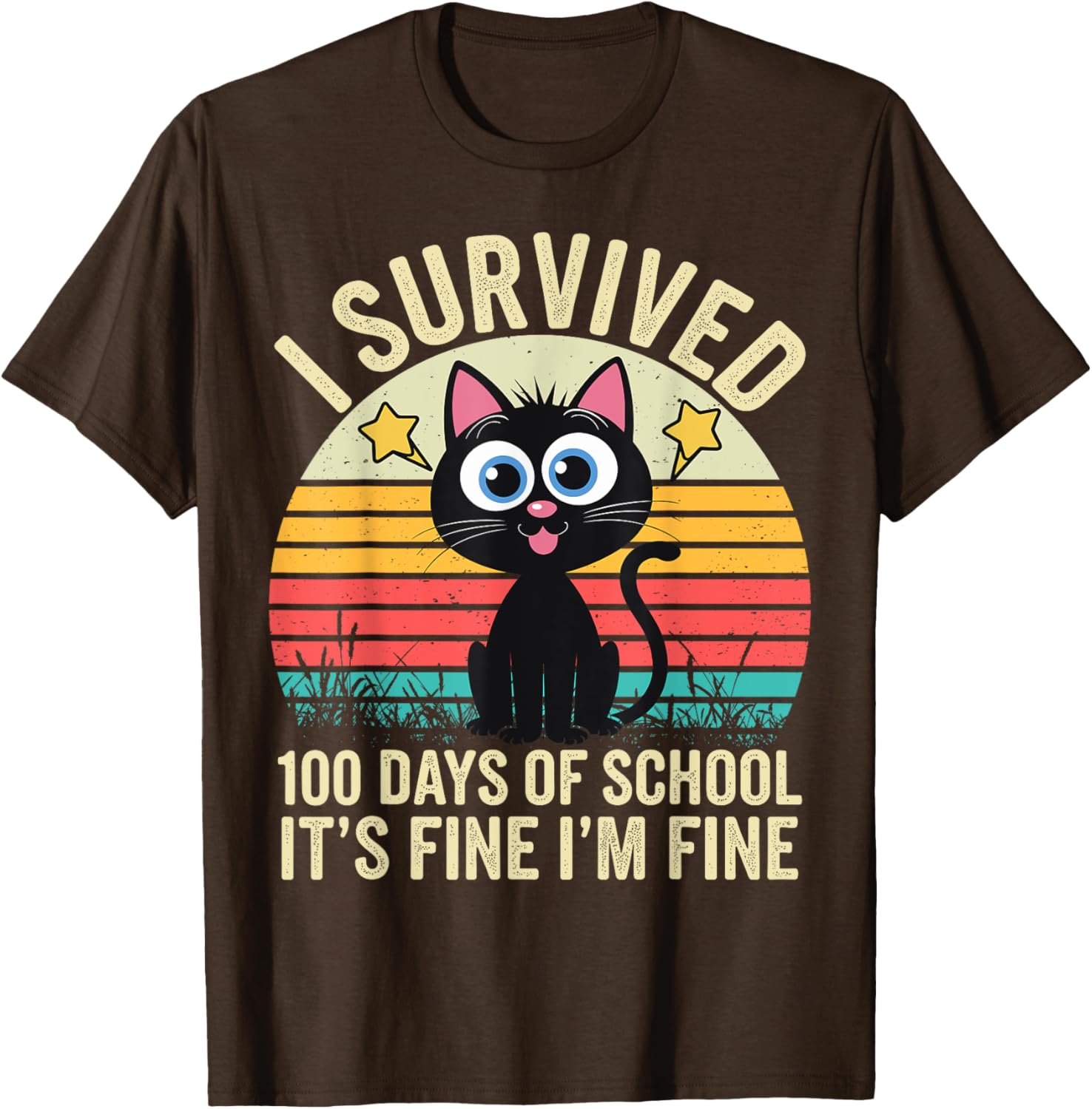 I Survived 100 Days of School T-Shirt for Kids - Fun and Stylish! - 11