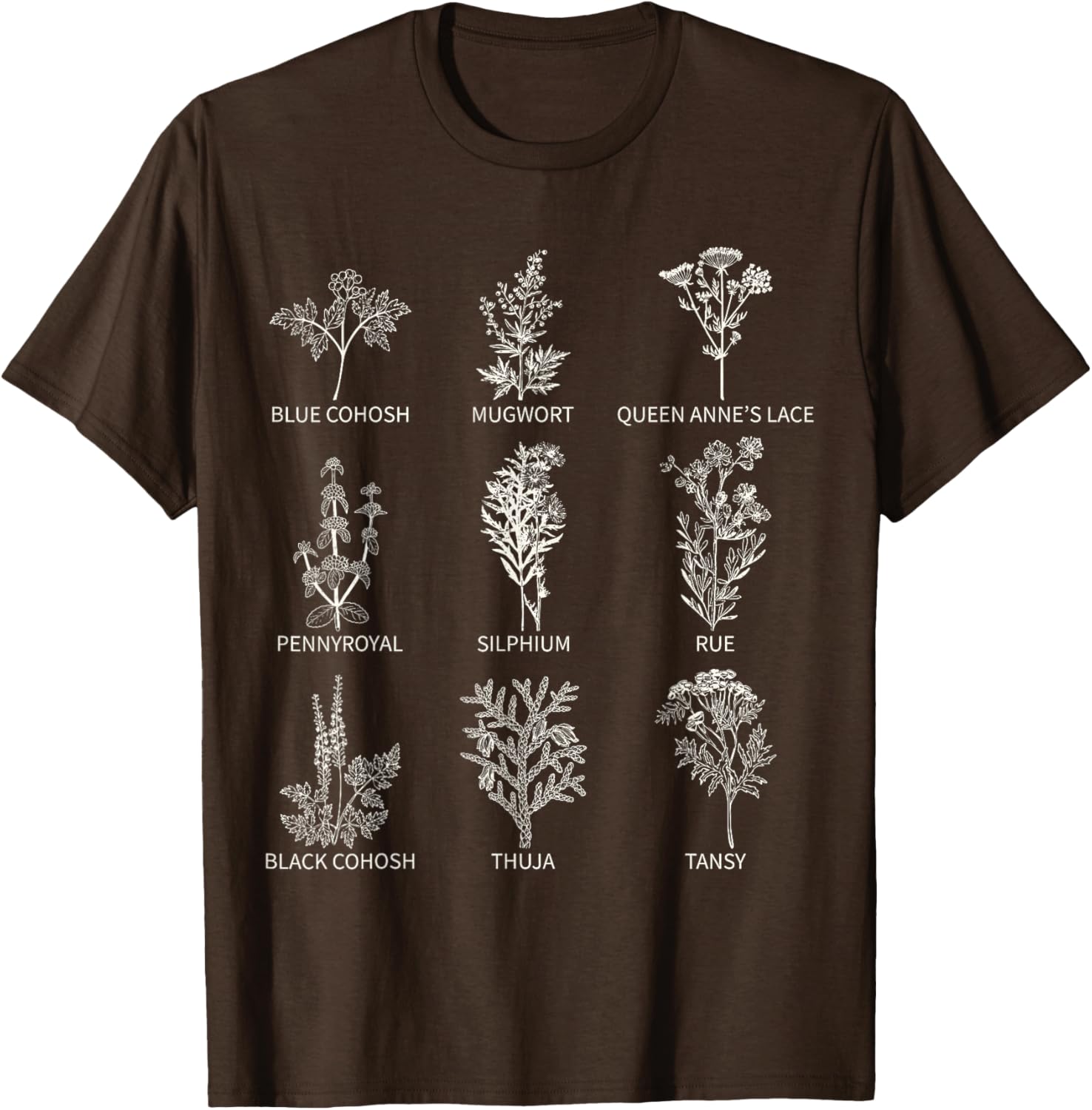 Vintage Botanical Wildflower T-Shirt for Feminist Empowerment Style - 5