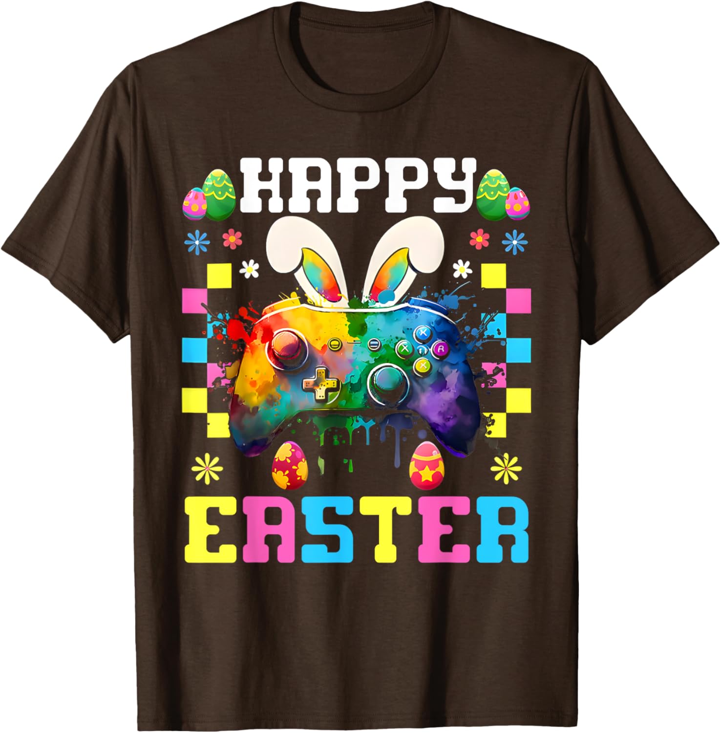 Easter Bunny Gamer T-Shirt for Boys and Girls Fun Video Game Apparel - 15