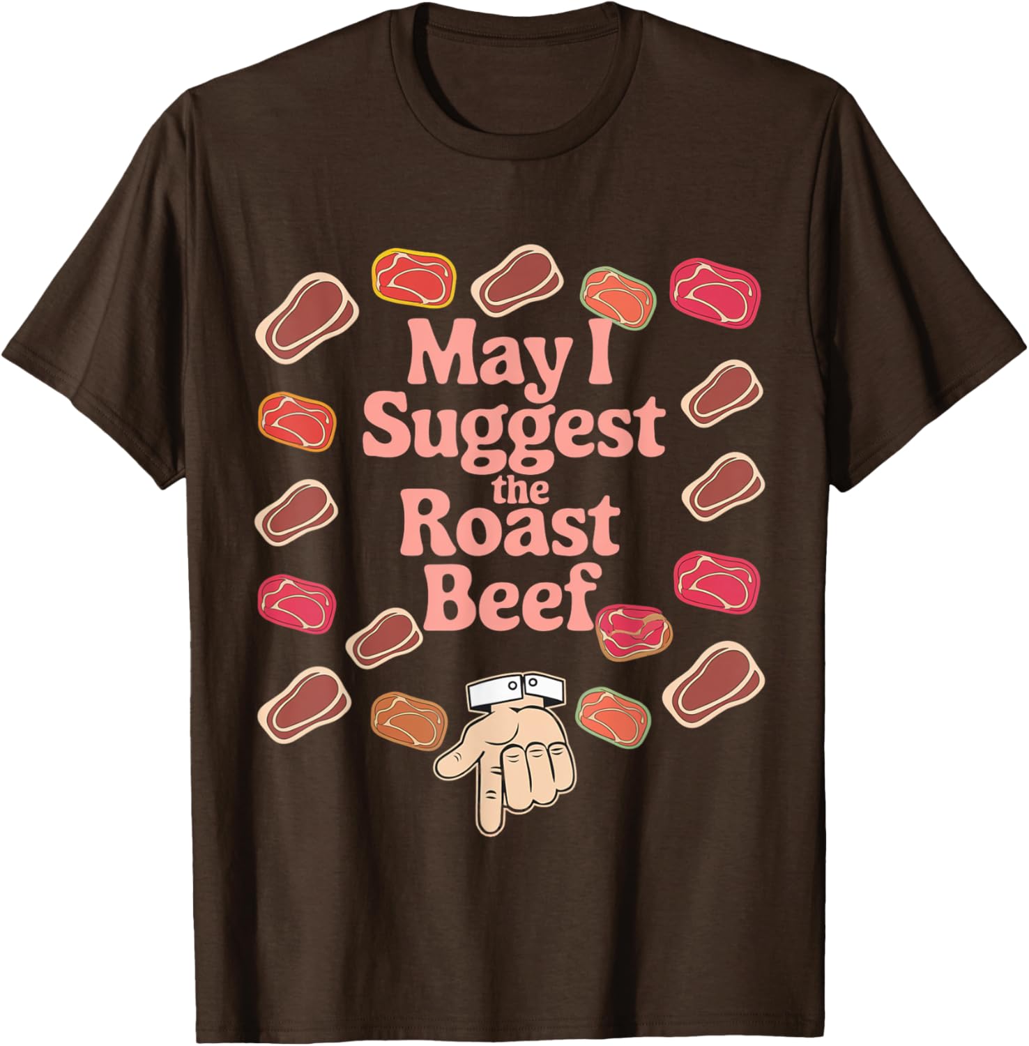 Funny Roast Beef Adult Humor T-Shirt for Casual Wear and Gifts - 1