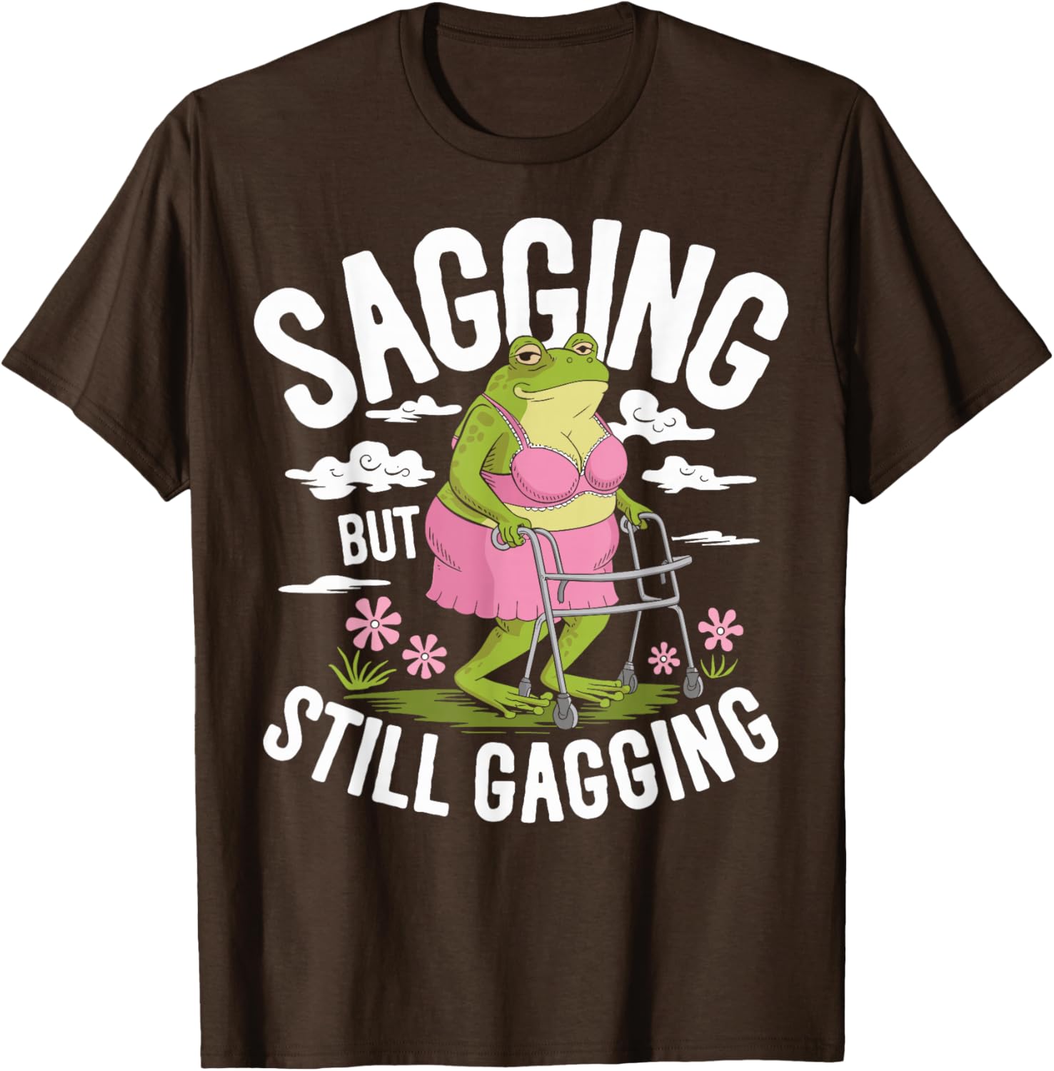Funny Sagging Frog Meme T-Shirt for Sarcastic Humor Lovers - 20