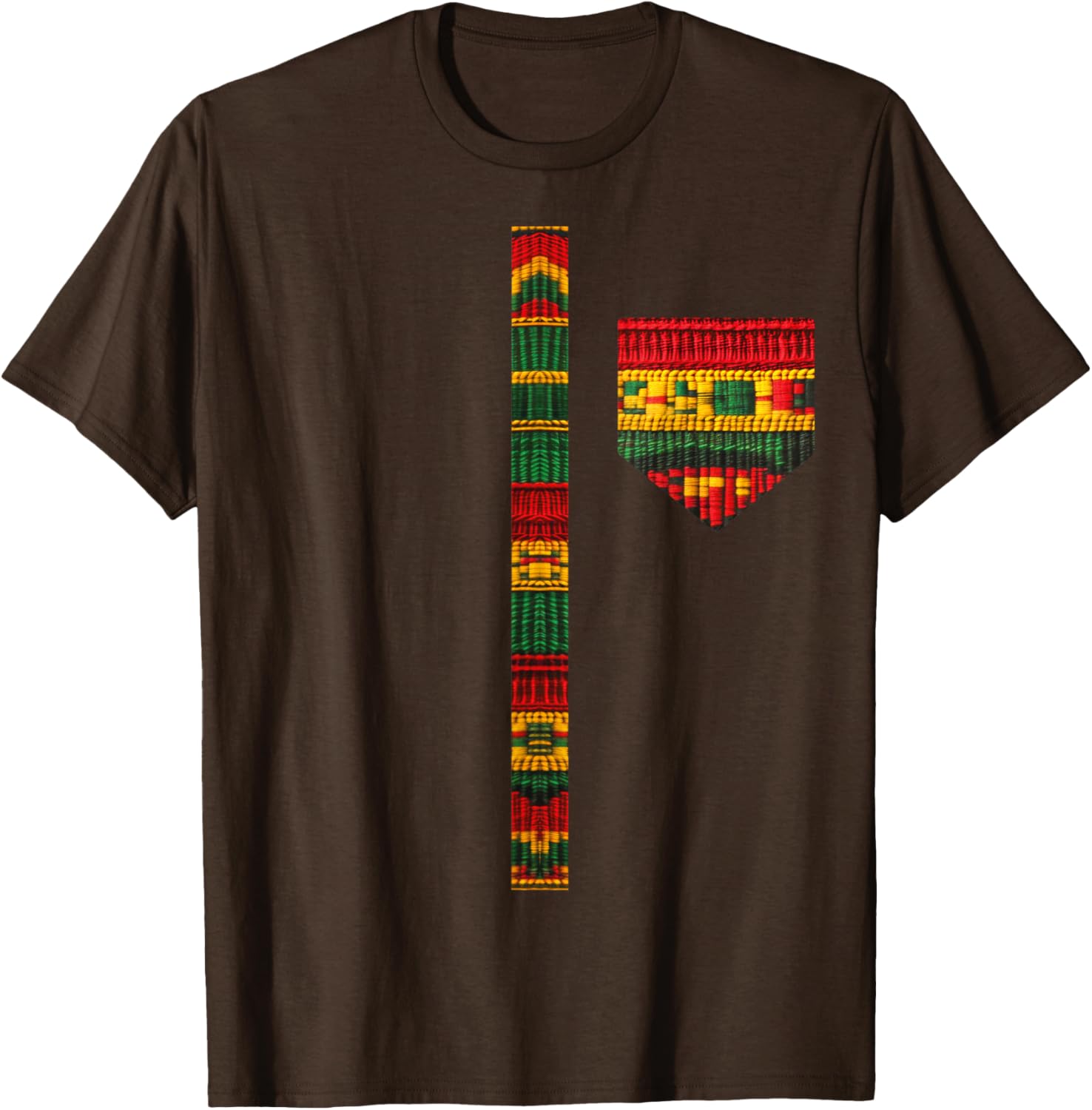 Stylish African Print Dashiki Kente Art T-Shirt for Men and Boys - 10