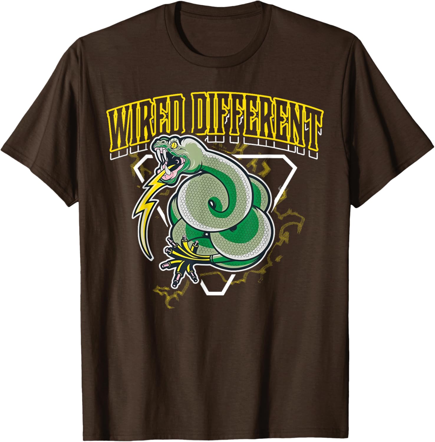Wired Different Snake T-Shirt for Unique Style and Comfort - 2