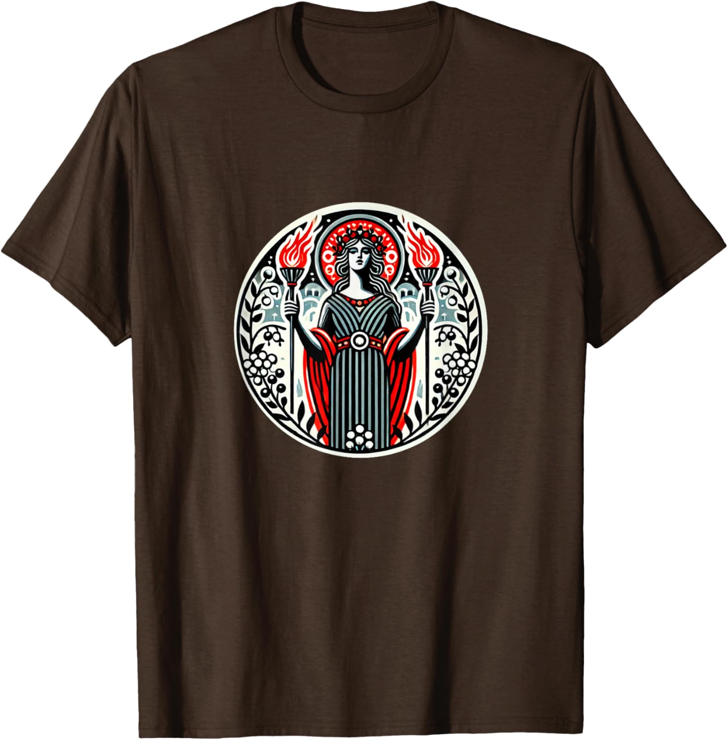 Hecate Goddess Illustration Crone T-Shirt for Unique Style Lovers - 22