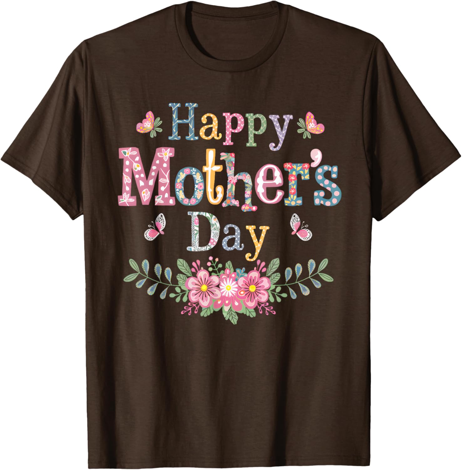 Cute Wildflowers T-Shirt for Mom and Grandma Happy Mother's Day 2025 - 15