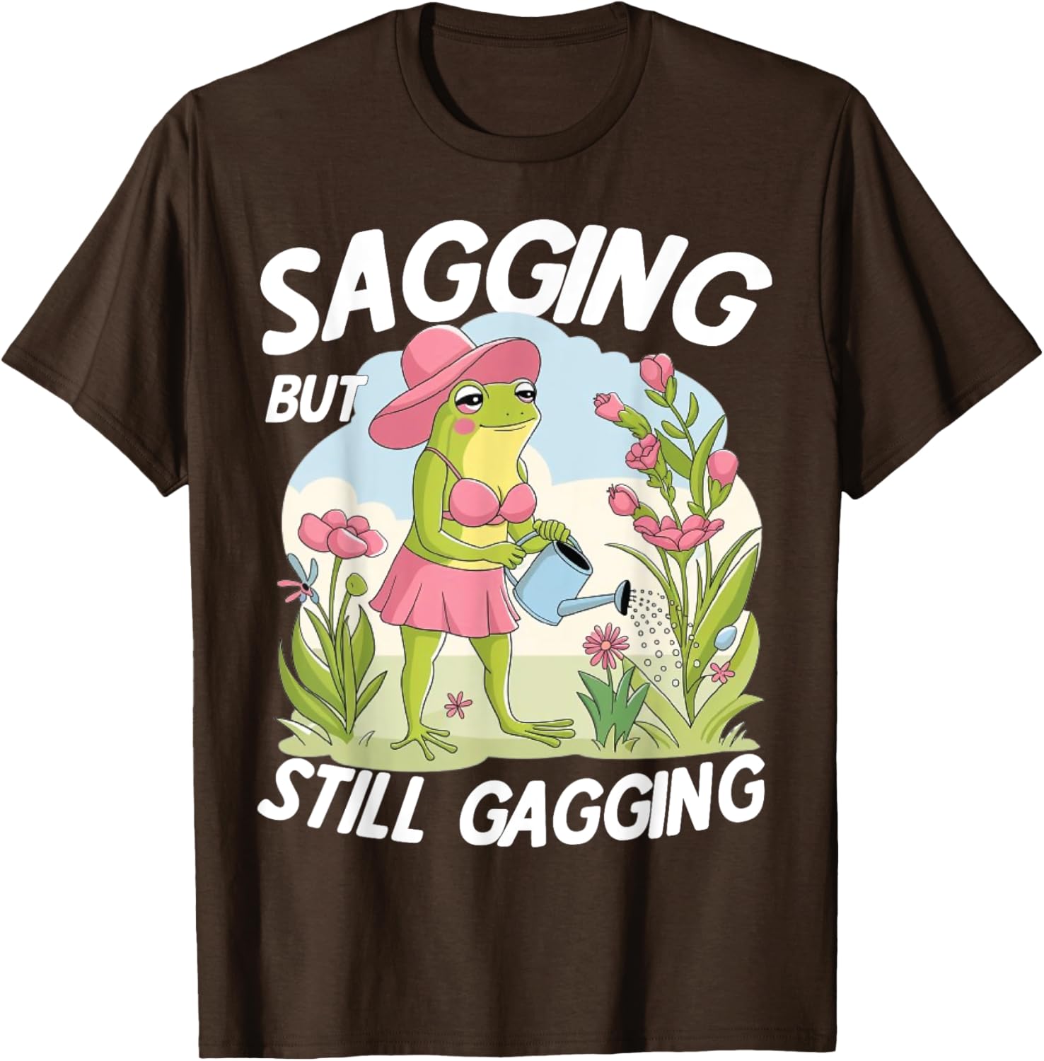 Funny Frog Meme T-Shirt for Gagging Humor Lovers - Stylish and Comfy Apparel - 17
