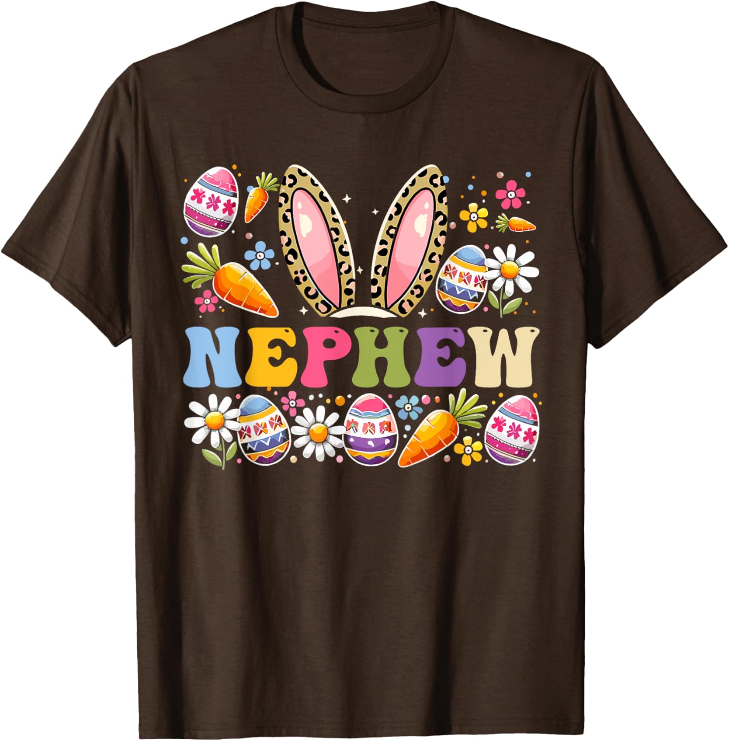 Cute Nephew Easter Rabbit Ears T-Shirt Perfect for Easter Celebrations - 2