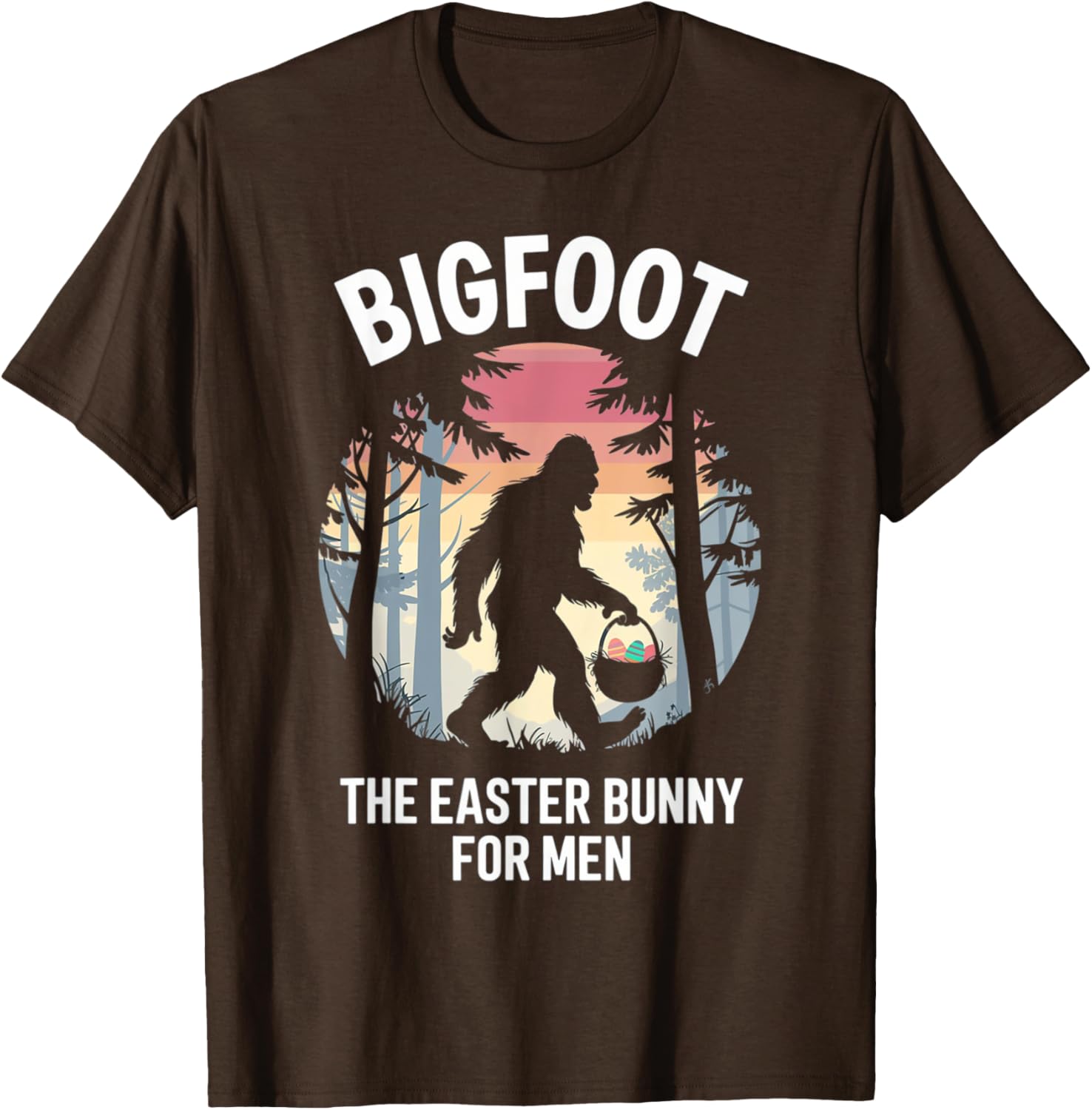 Funny Bigfoot Easter Bunny T-Shirt for Unique Holiday Style - 8