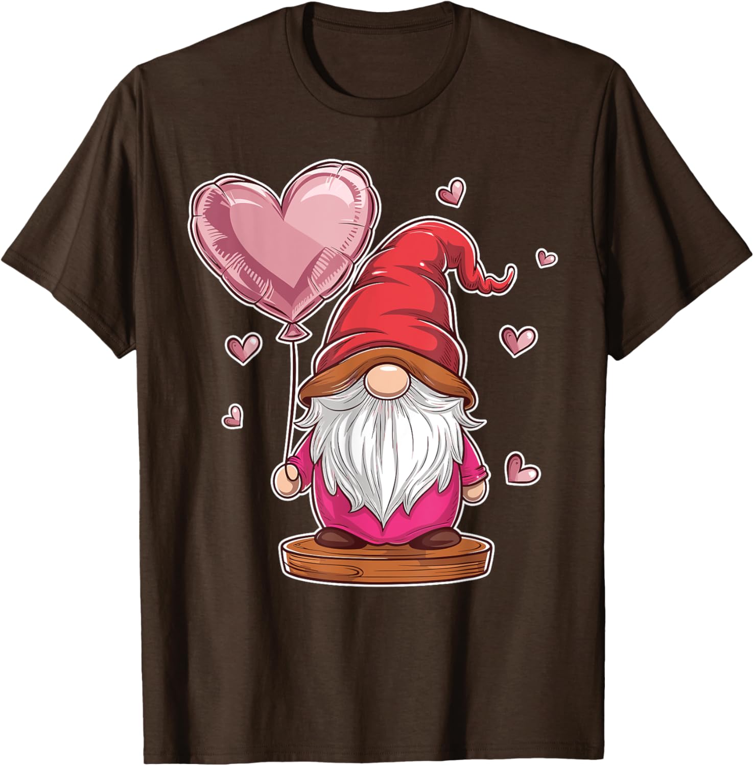 Gnome Valentine's Day Love Heart Kids T-Shirt for Fun and Style - 7