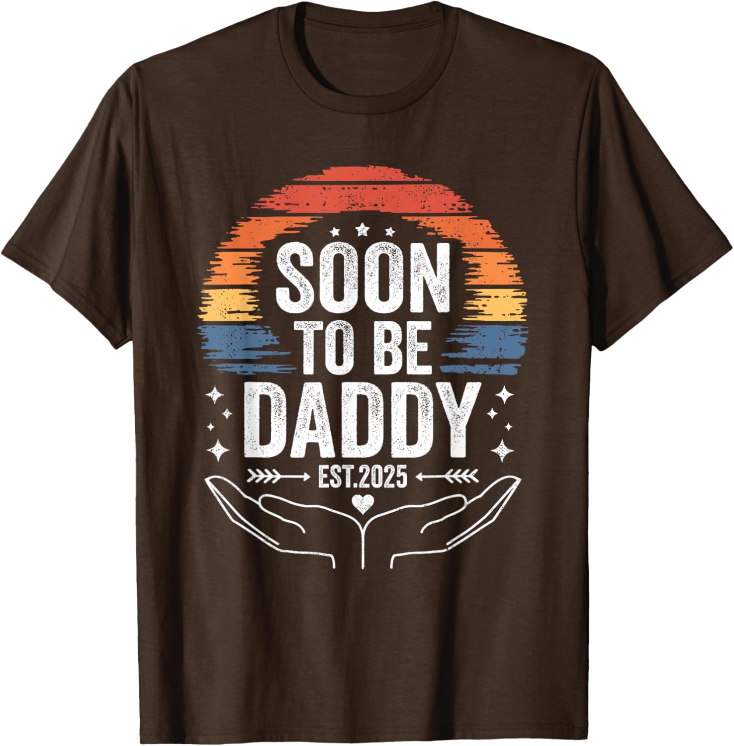 Soon To Be Daddy 2025 Pregnancy Announcement Dad T-Shirt for Him - 8