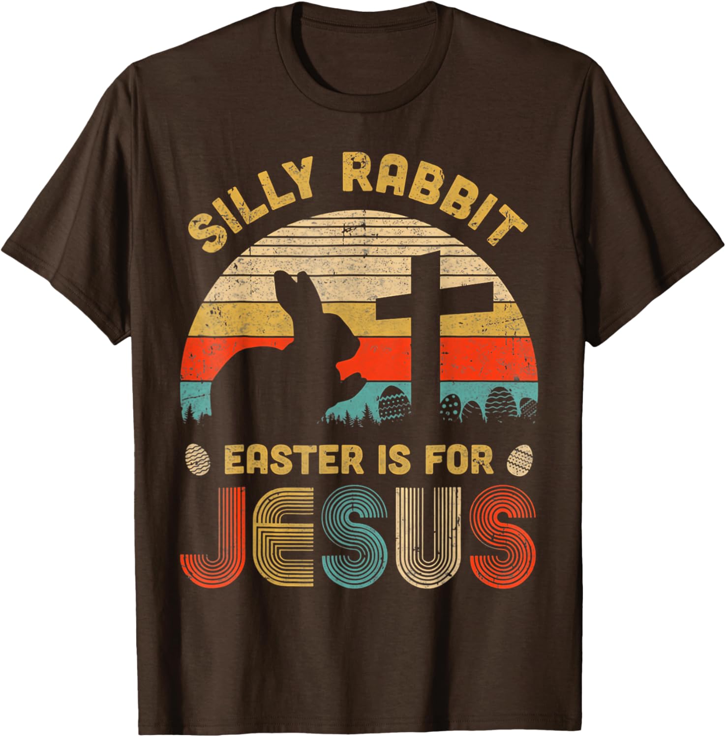 Silly Rabbit Easter is for Jesus T-Shirt – Fun Christian Apparel for All - 6